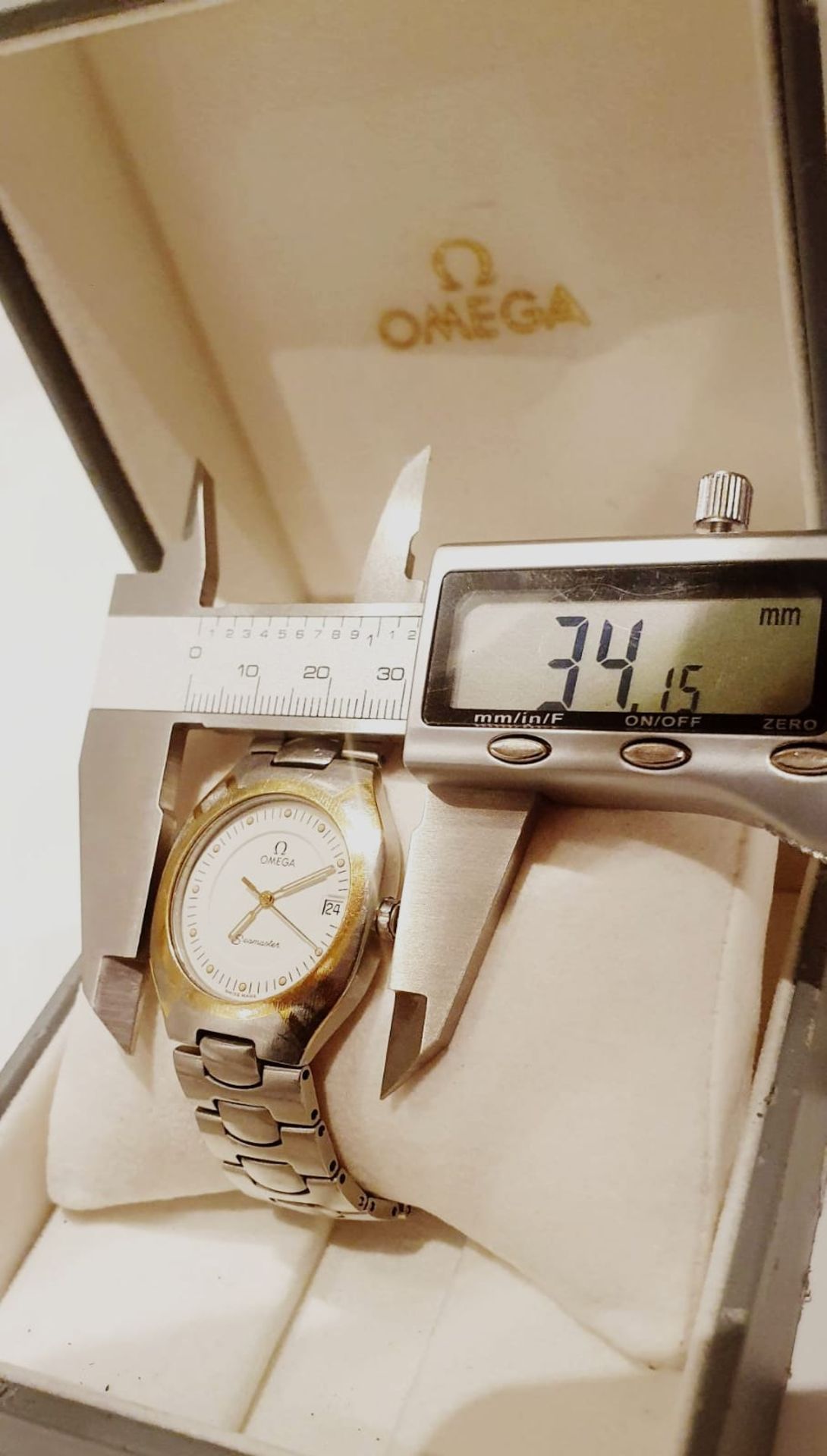 OMEGA SEAMASTER Polaris Gold & Titanium Mens Swiss Watch NO VAT - Image 10 of 11