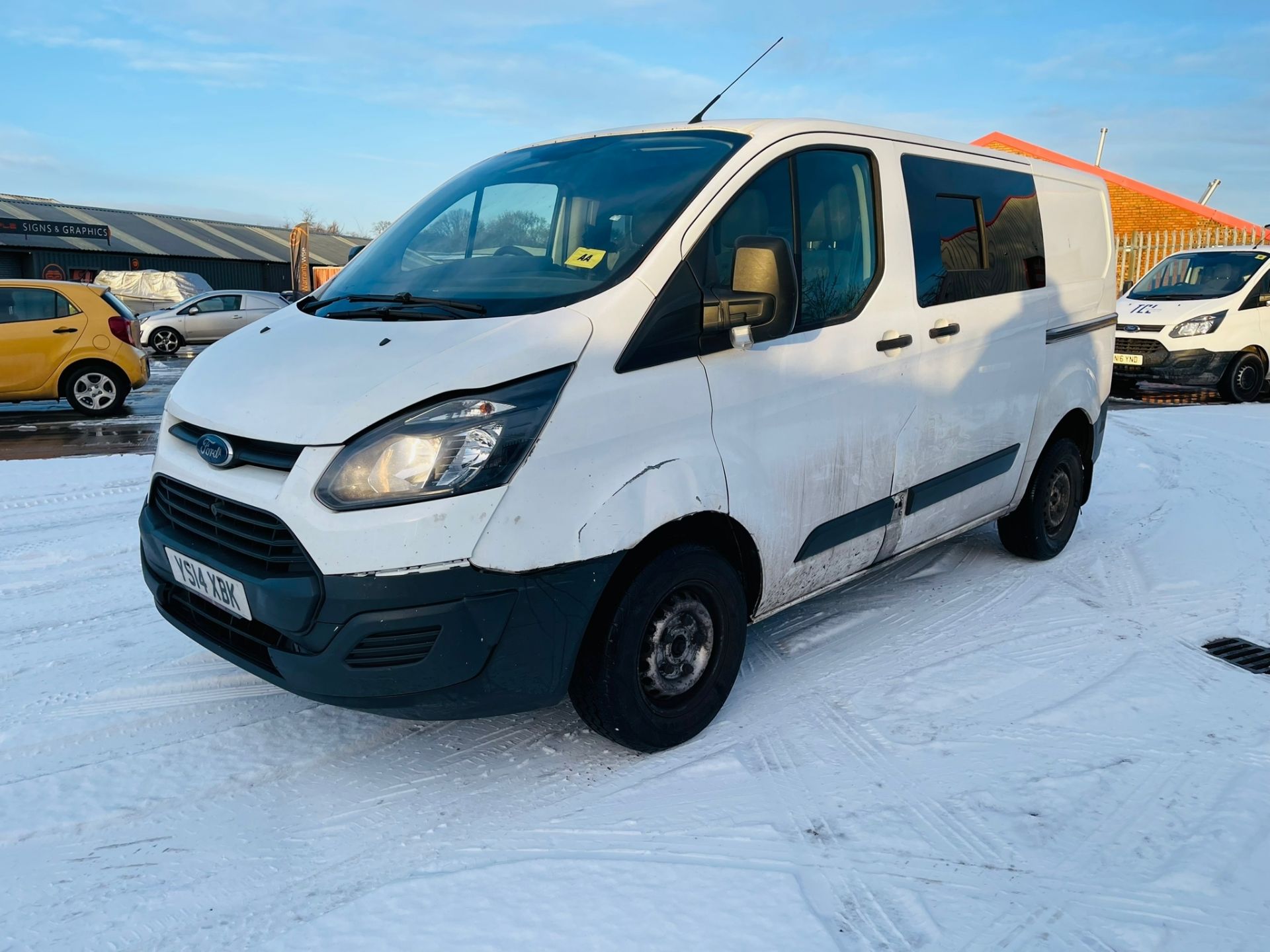 2014 FORD TRANSIT CUSTOM 270 ECO-TECH WHITE PANEL VAN *PLUS VAT* - Image 2 of 23