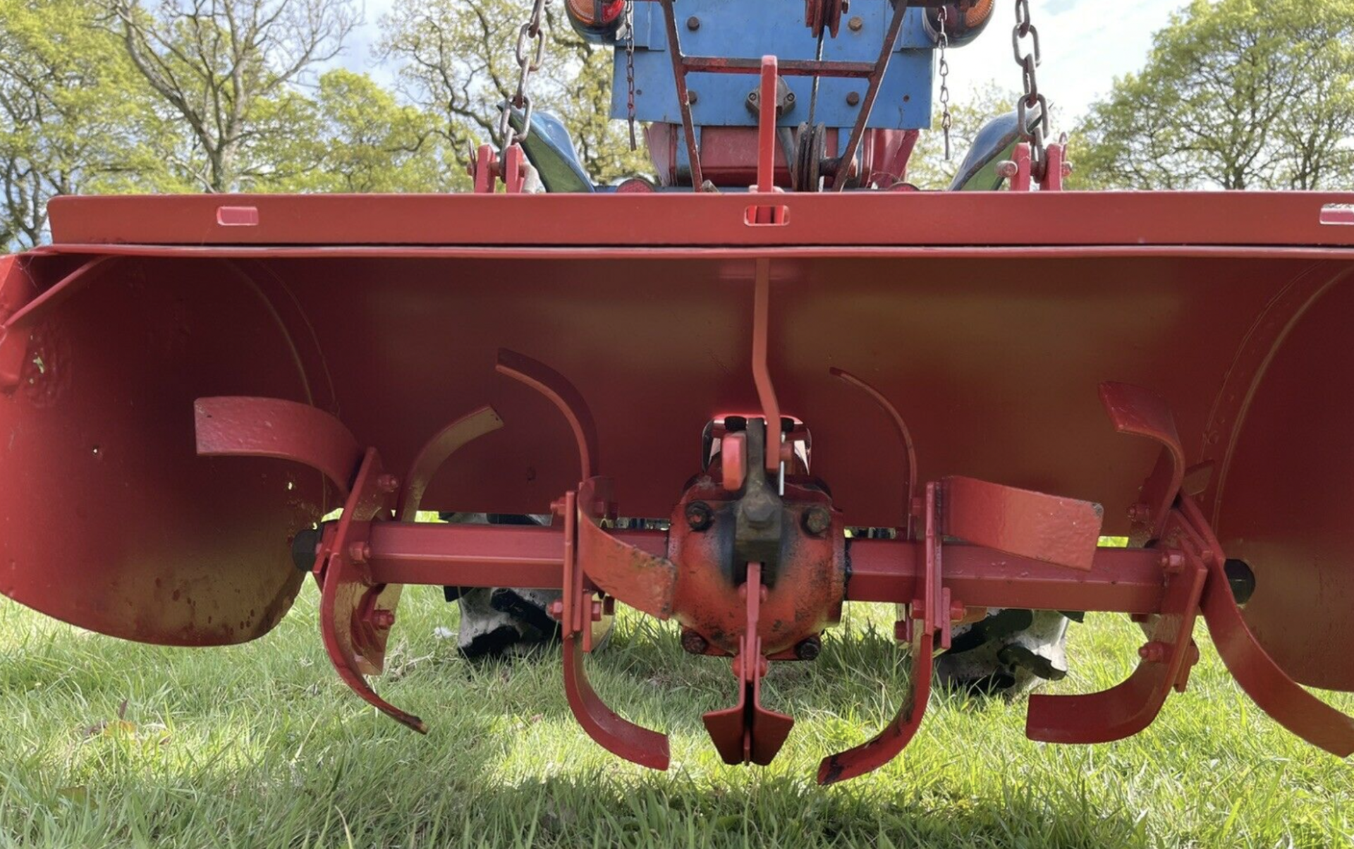 Gutbrod tractor and rotavator - Image 9 of 9