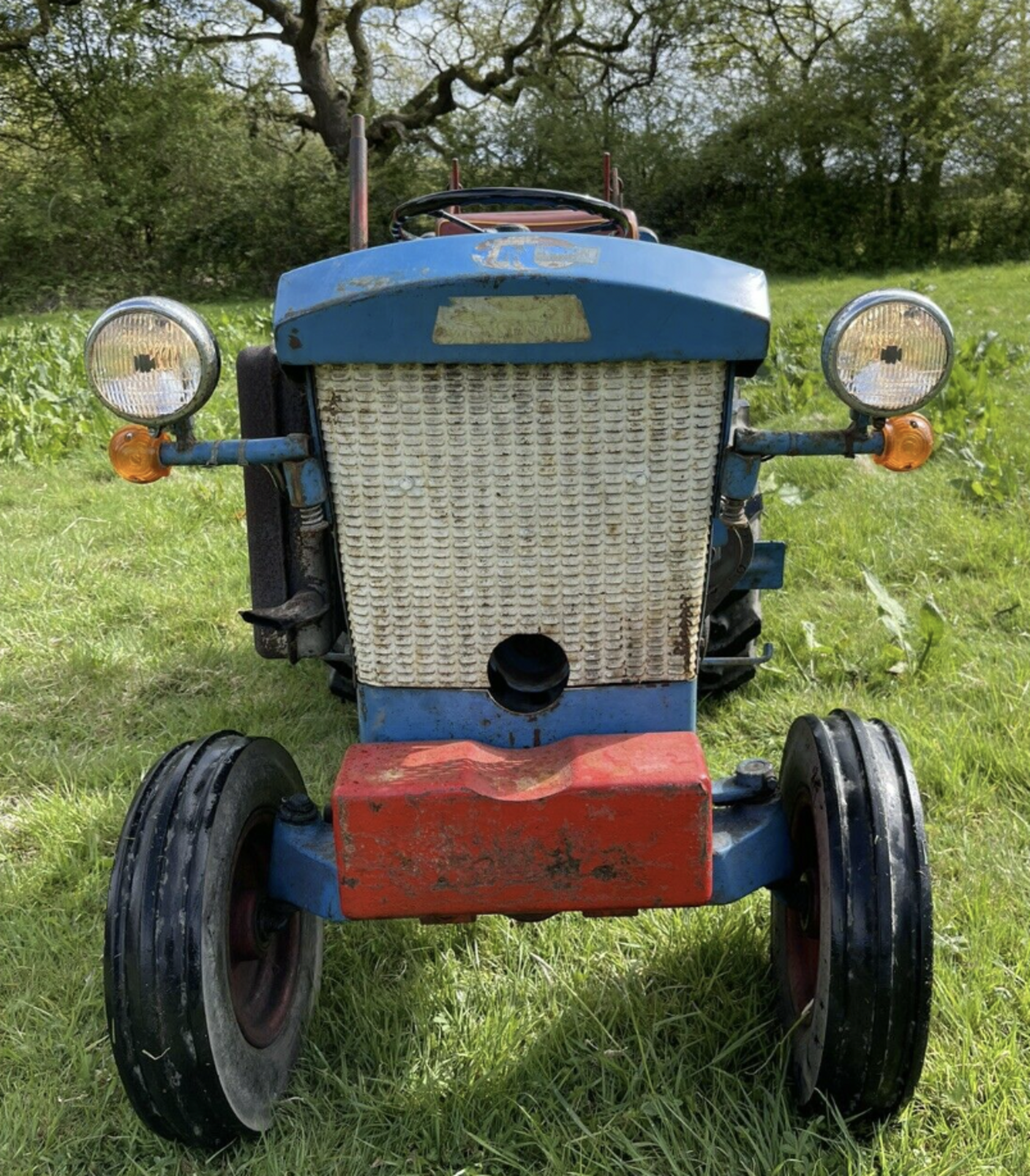 Gutbrod tractor and rotavator - Image 3 of 9