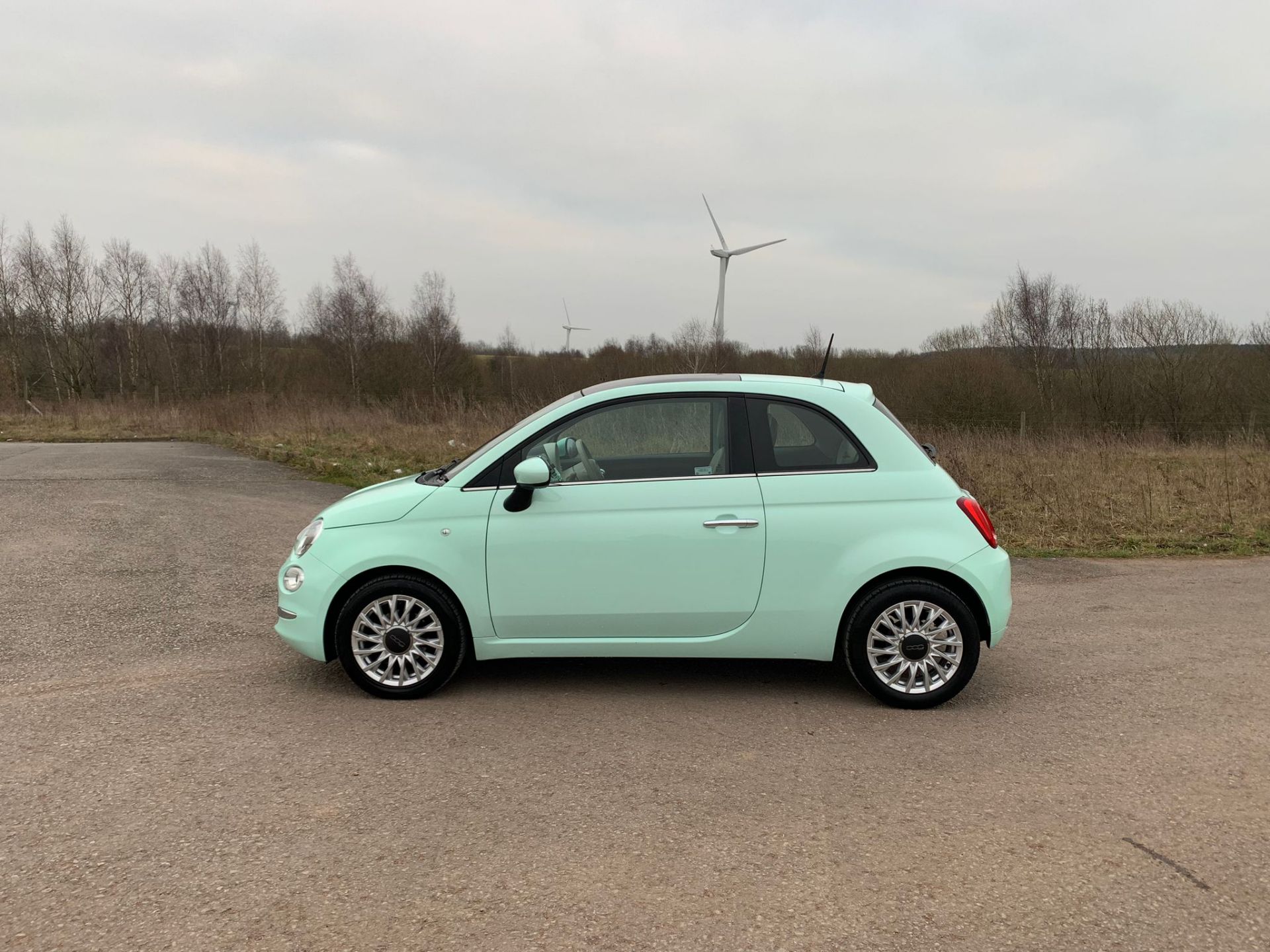 2015 FIAT 500 LOUNGE TWIN AIR GREEN HATCHBACK *NO VAT* - Image 6 of 16