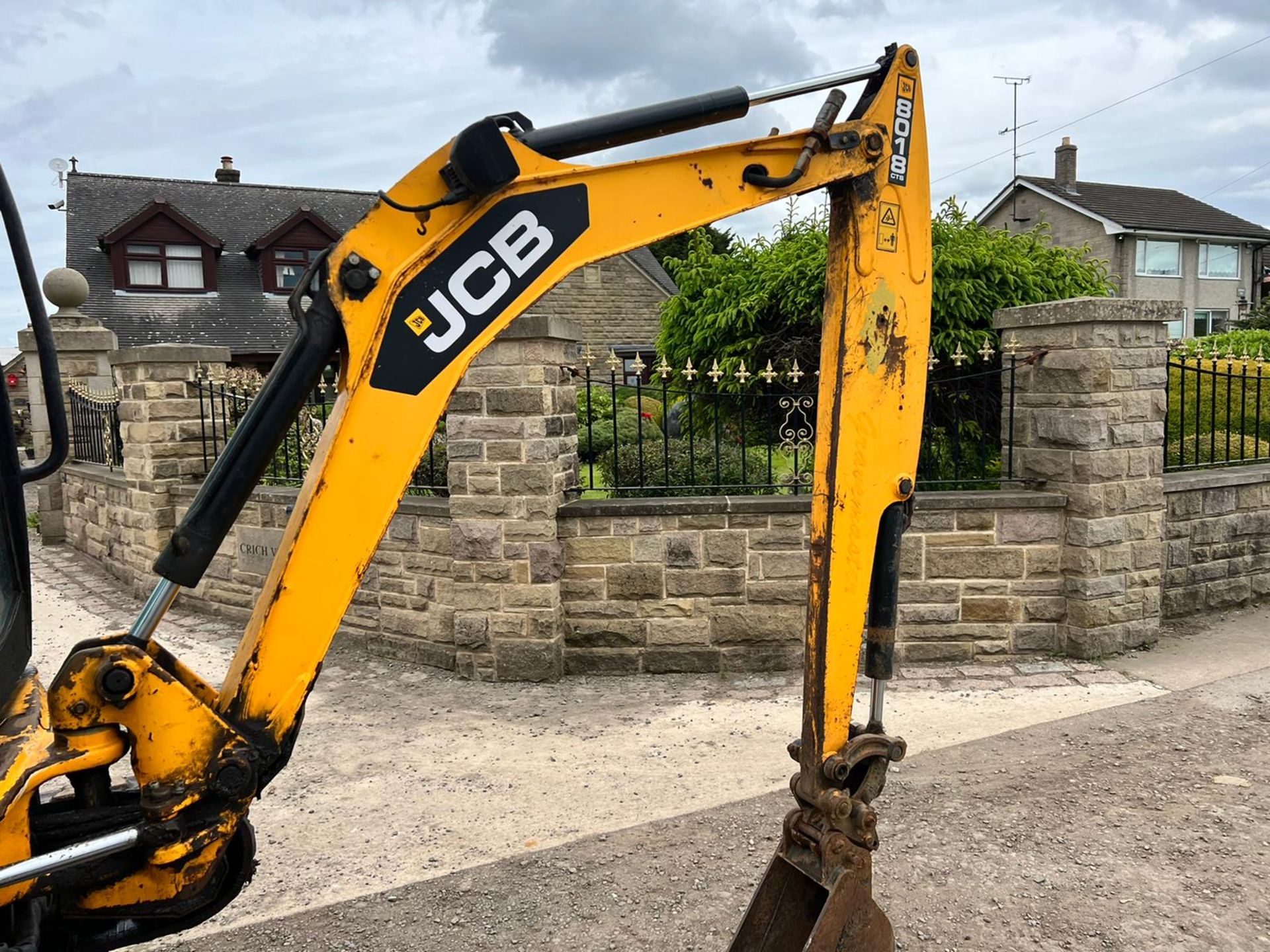 2013 JCB 8018 1.8 Ton Mini Digger With Indespension 2.7 Ton Plant Trailer Runs Drives "PLUS VAT" - Image 5 of 28