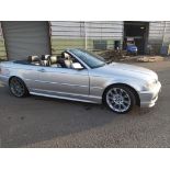 2003 BMW 330CI SILVER CABRIOLET *NO VAT*