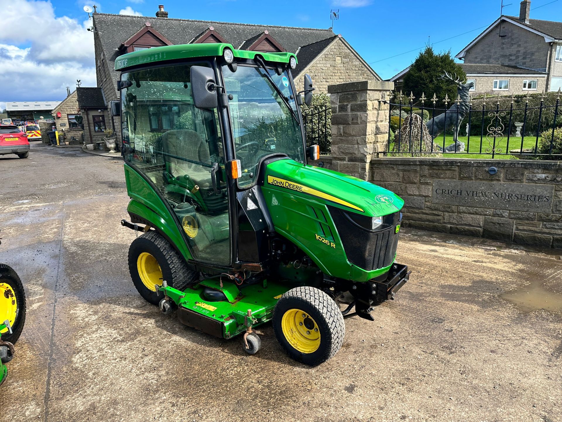 2014/63 Reg. John Deere 1026R 25HP 4WD Compact Tractor With 60” Underslung Deck *PLUS VAT* - Image 2 of 13