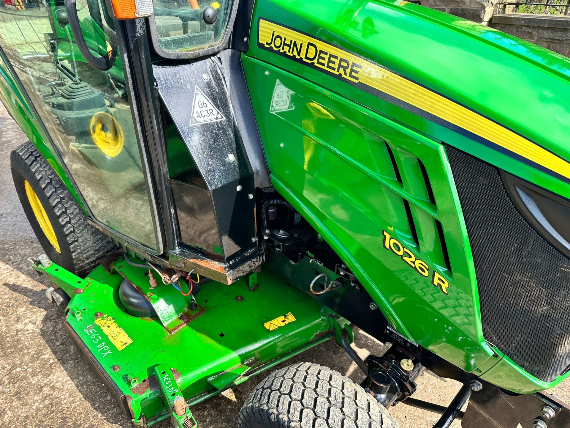 2014/63 Reg. John Deere 1026R 25HP 4WD Compact Tractor With 60” Underslung Deck *PLUS VAT* - Image 7 of 13