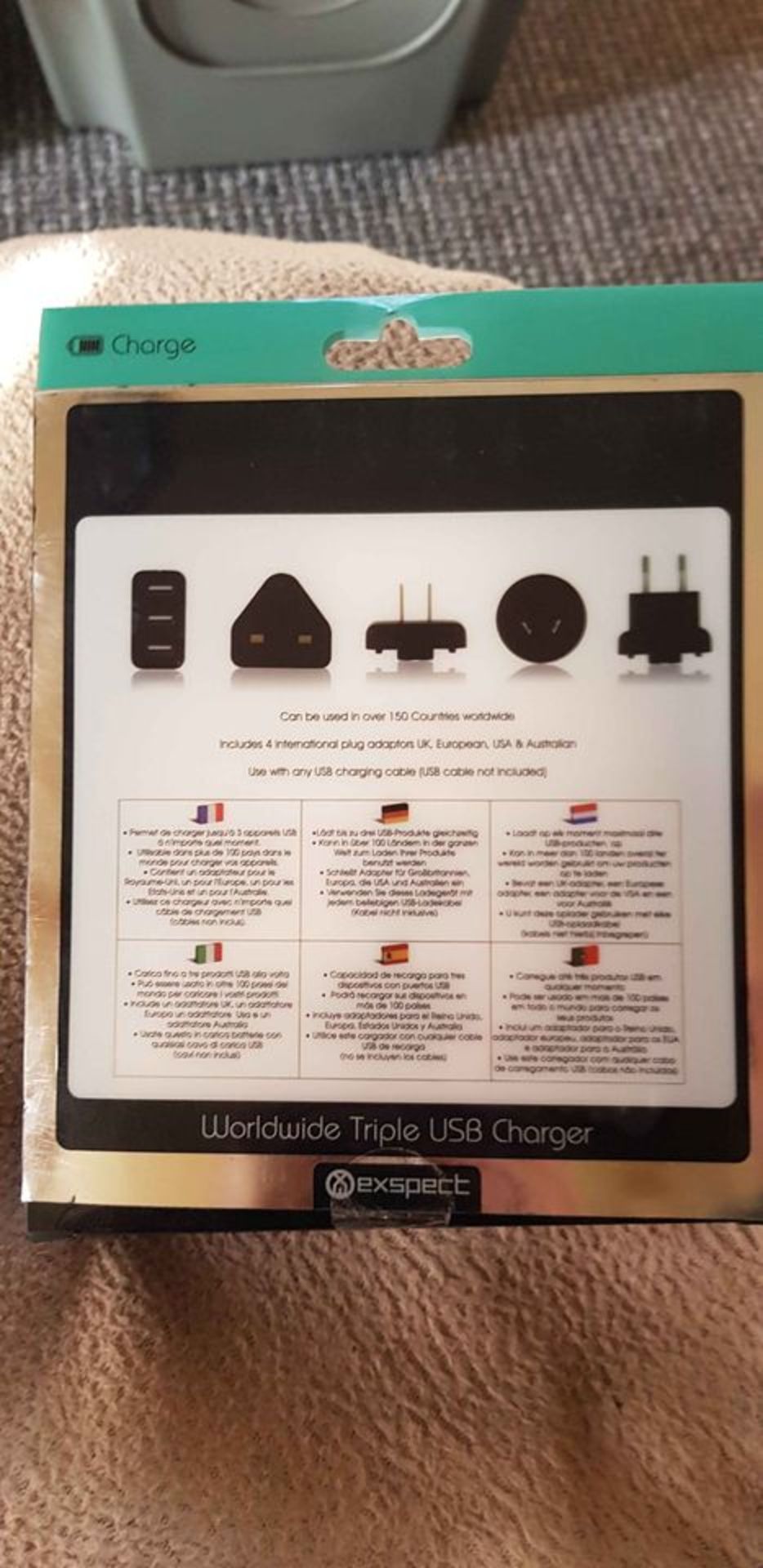 5 x USB World Wide Adaptors *NO VAT* - Image 3 of 3