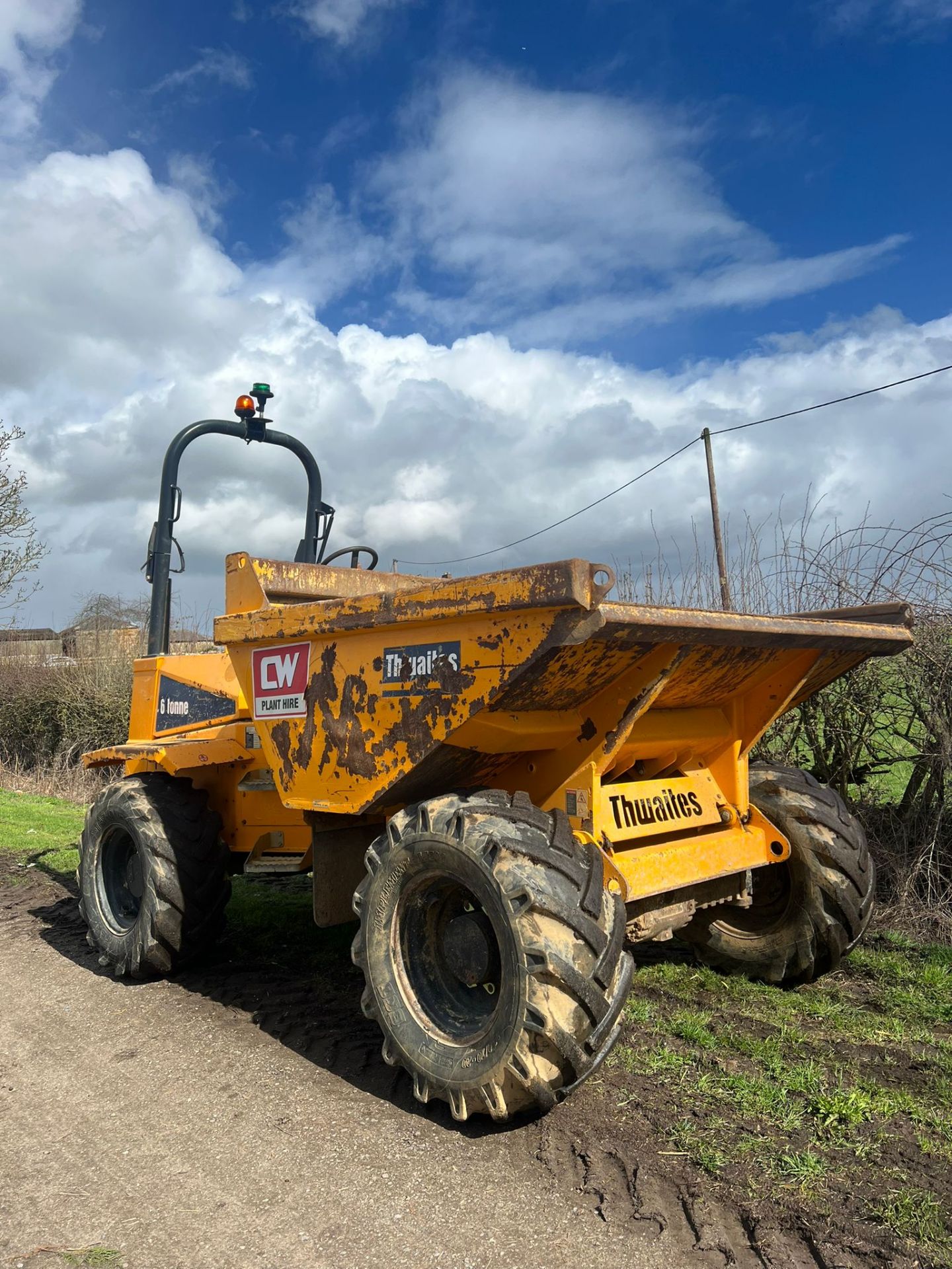 2016 THWAITES 6 TON STRAIGHT SKIP DUMPER *PLUS VAT* - Image 4 of 11