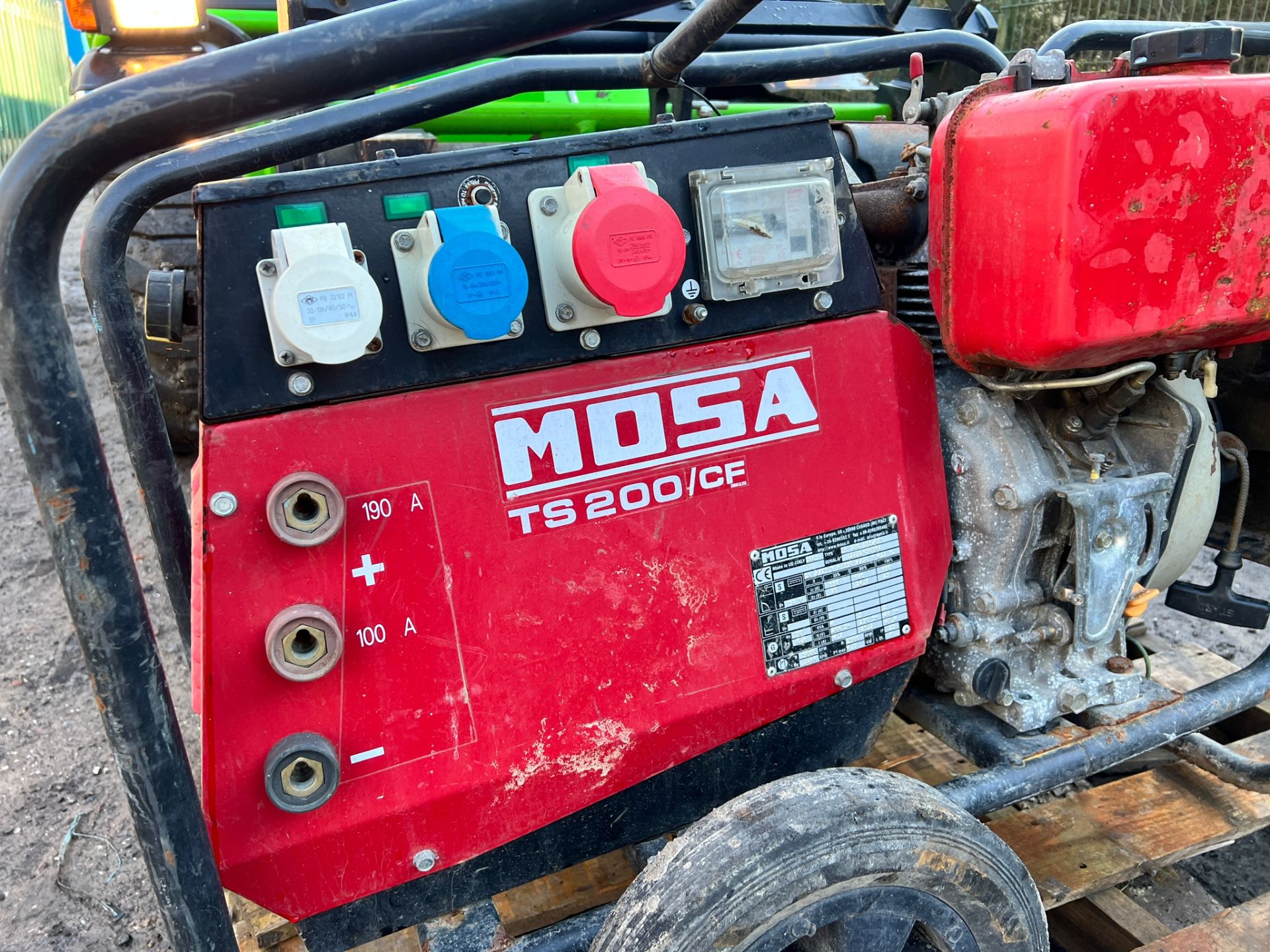 Mosa TS200 DES/CF Diesel Generator Welder *PLUS VAT* - Image 8 of 13