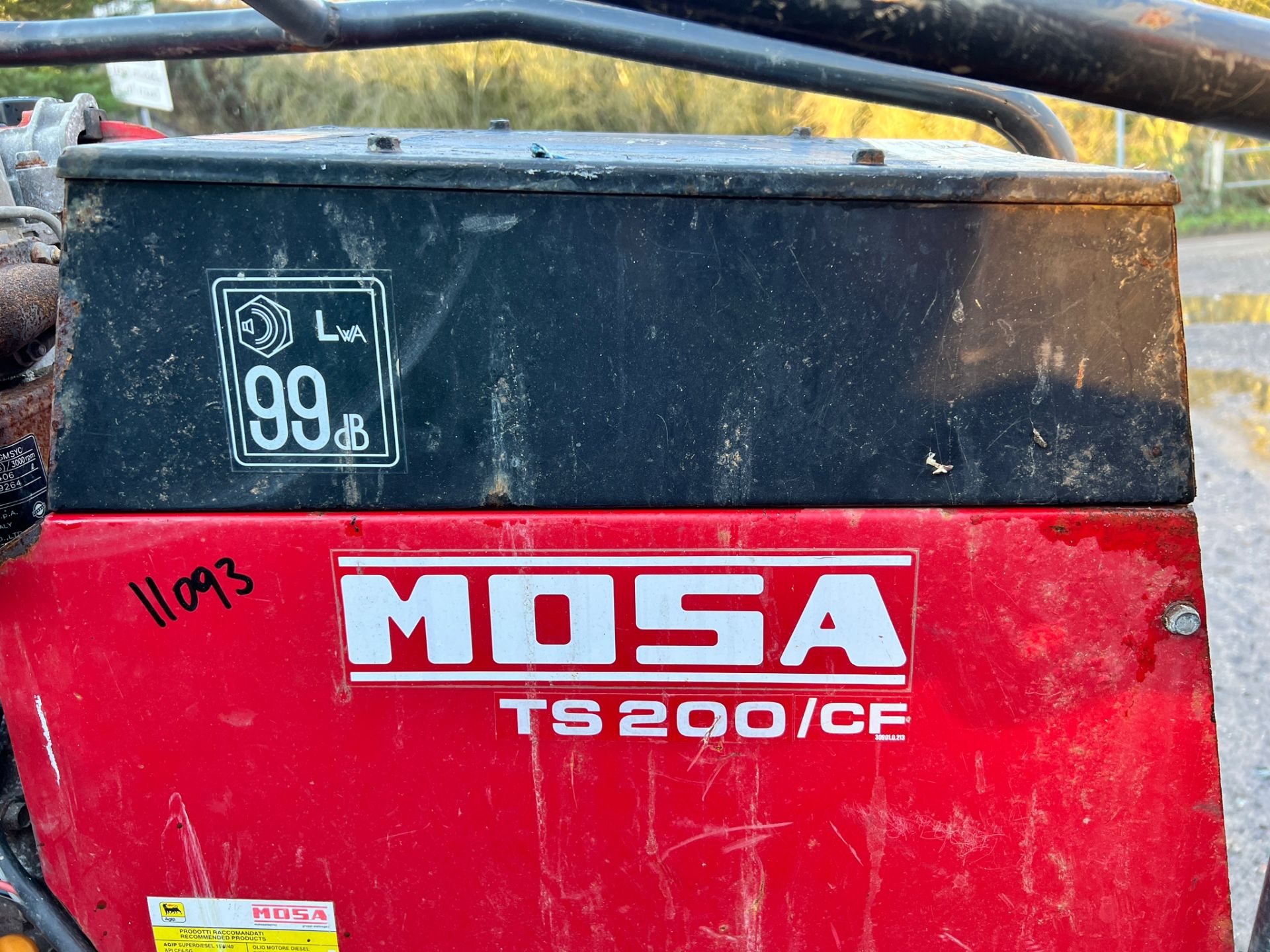 Mosa TS200 DES/CF Diesel Generator Welder *PLUS VAT* - Image 9 of 13