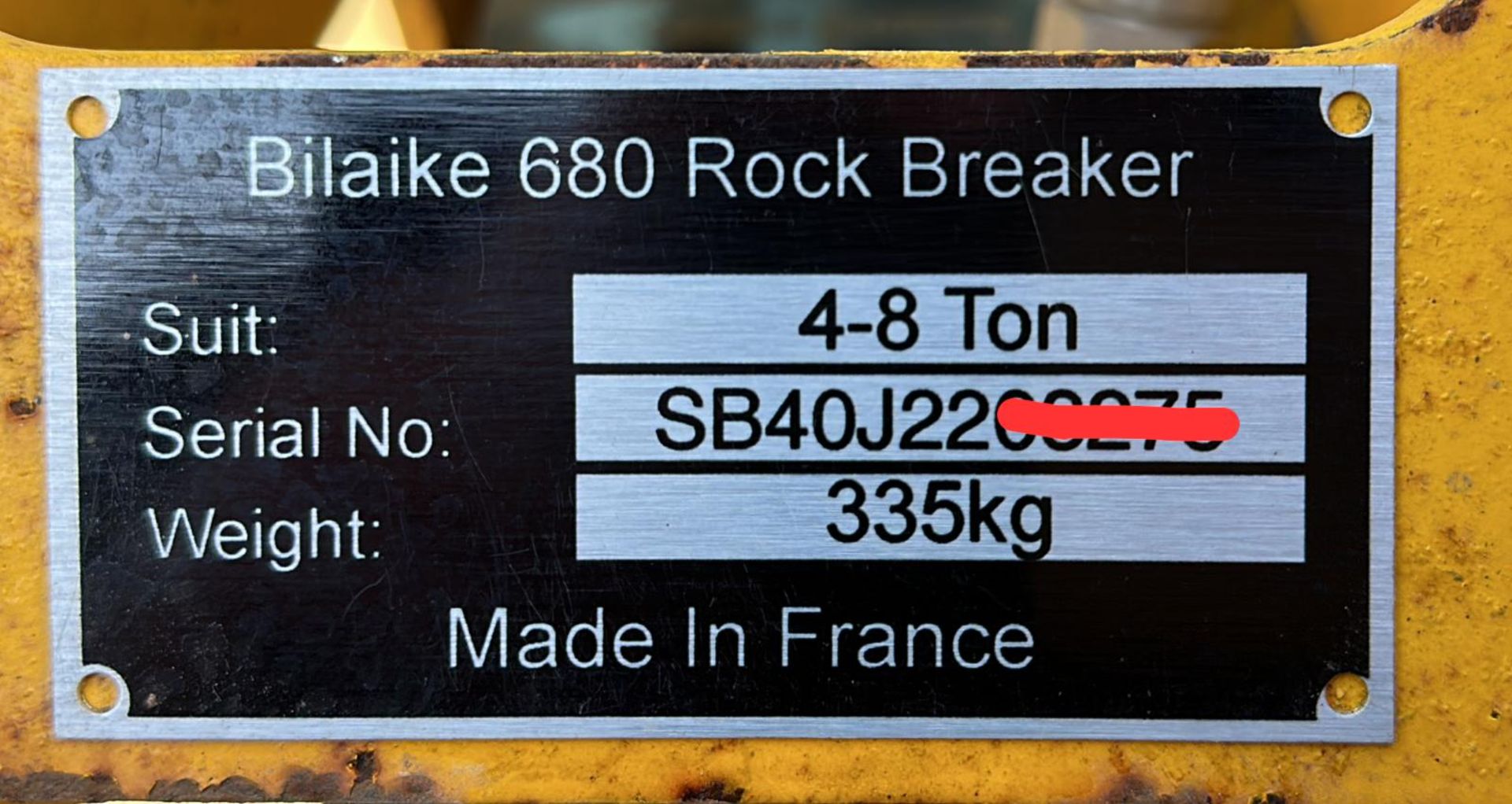 Unused Bilaike 680 Hydraulic Rock Breaker *PLUS VAT* - Image 9 of 9