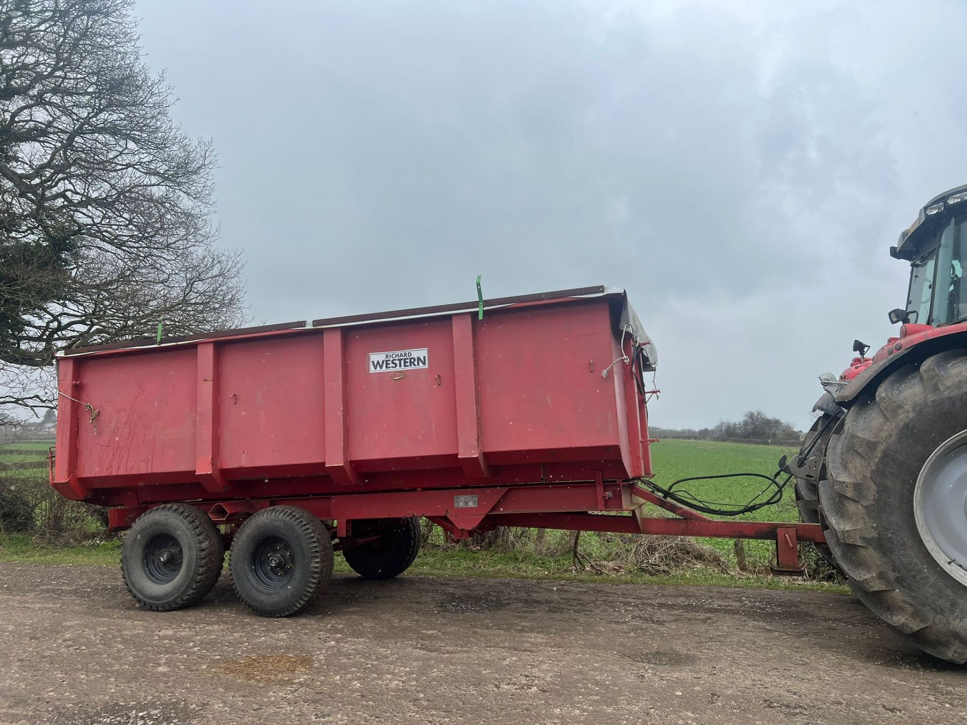 RICHARD WESTERN 11 TON CORN TRAILER TIPPING TRAILER * PLUS VAT*