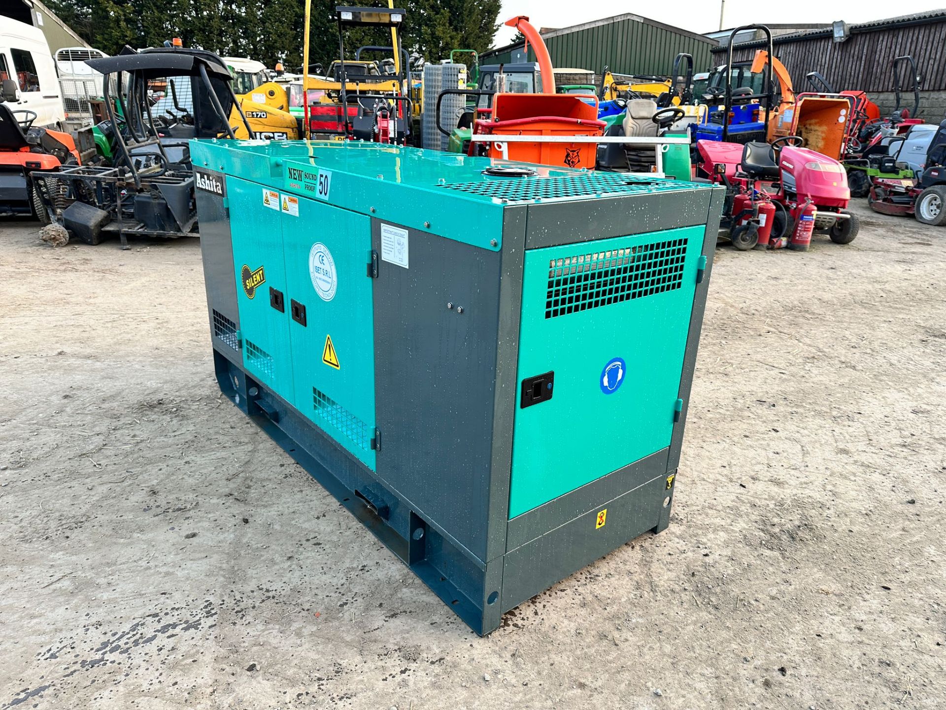 New/Unused 50KvA Diesel Sound Proof Generator *PLUS VAT* - Image 3 of 15