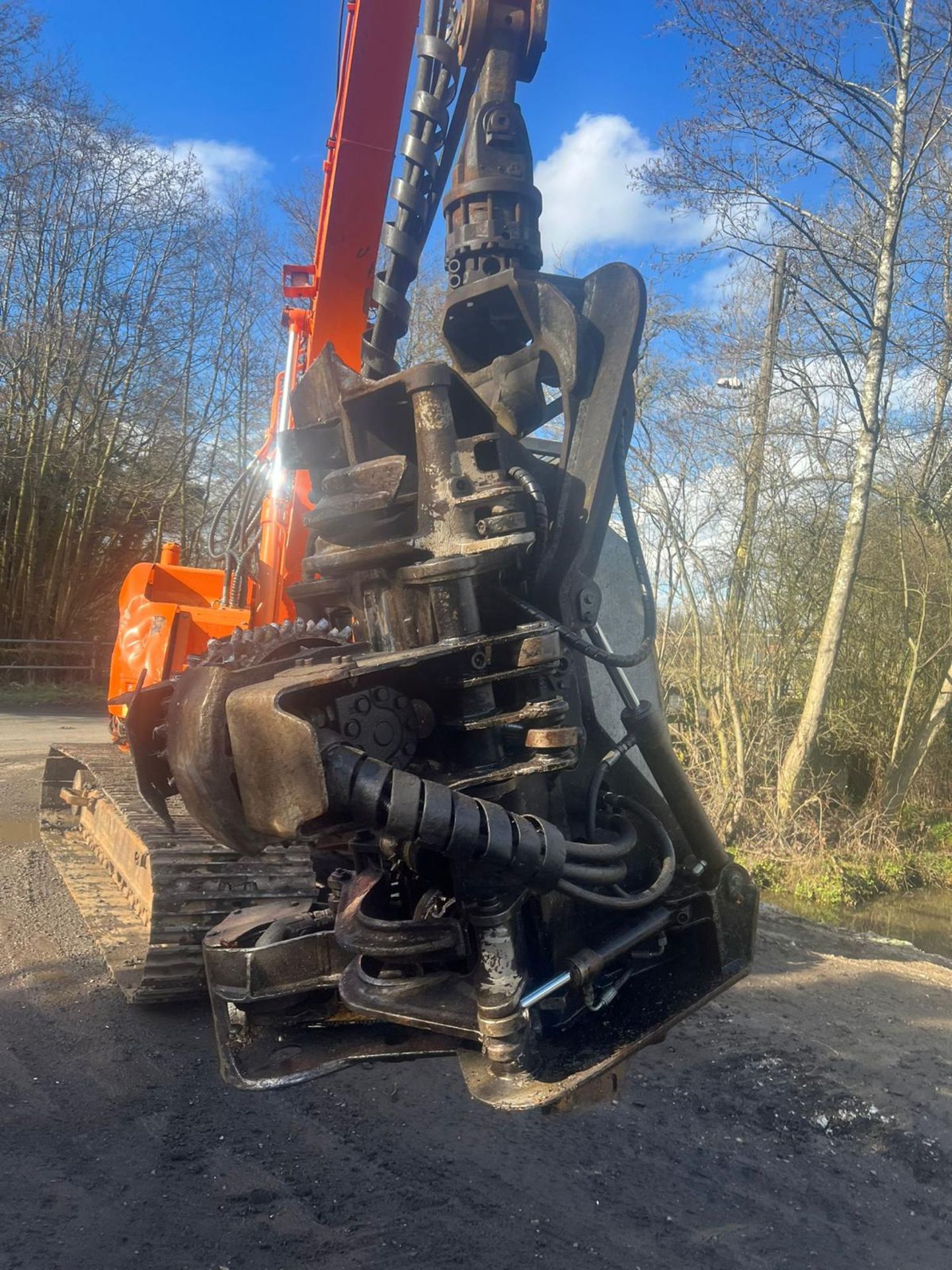 2014 Doosan DX140lc 14 Ton Digger/Excavator with Tree Harvesting Head *PLUS VAT* - Image 9 of 9