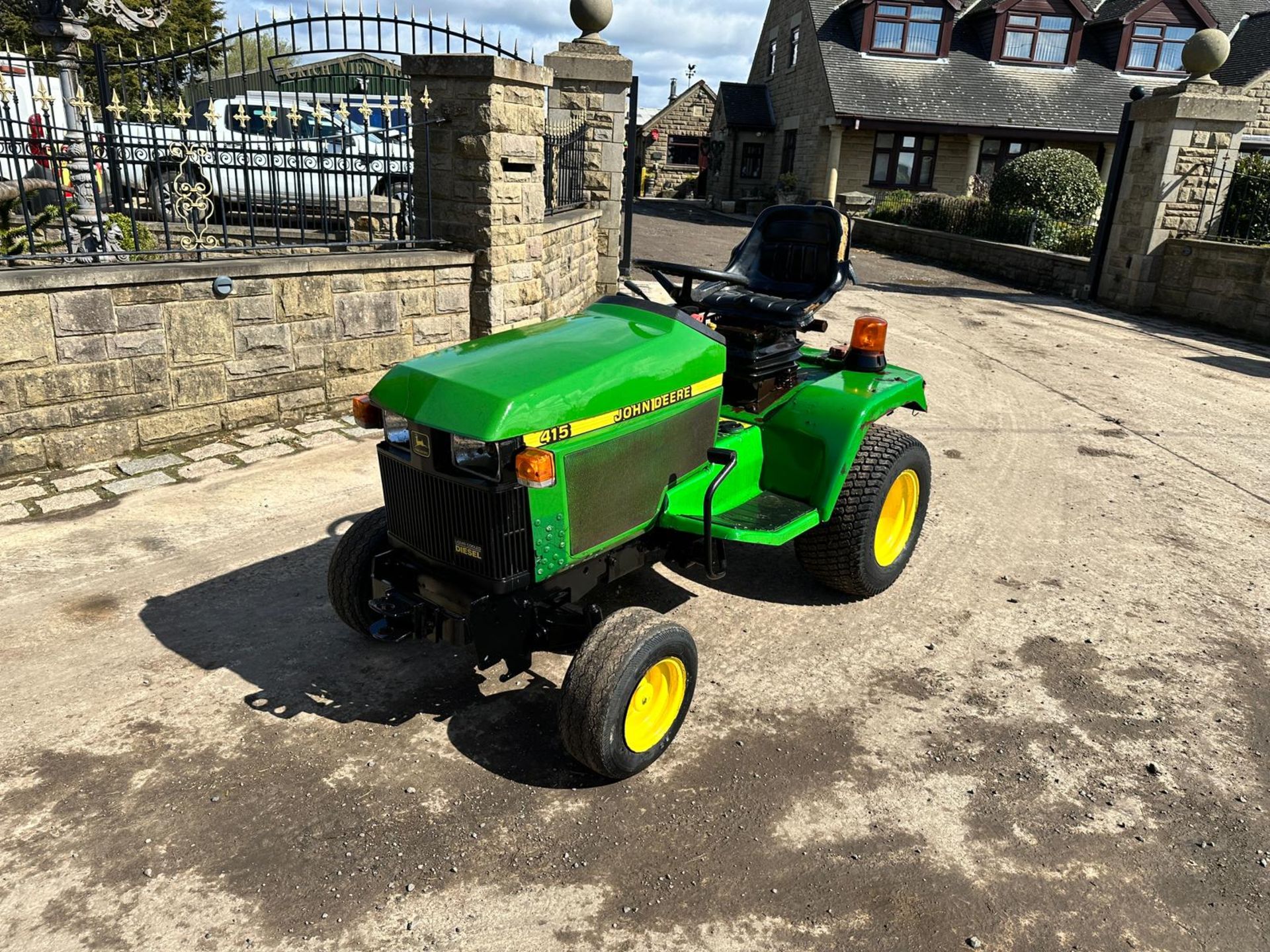 John Deere 415 Diesel Compact Tractor With Rear PTO *NO VAT*