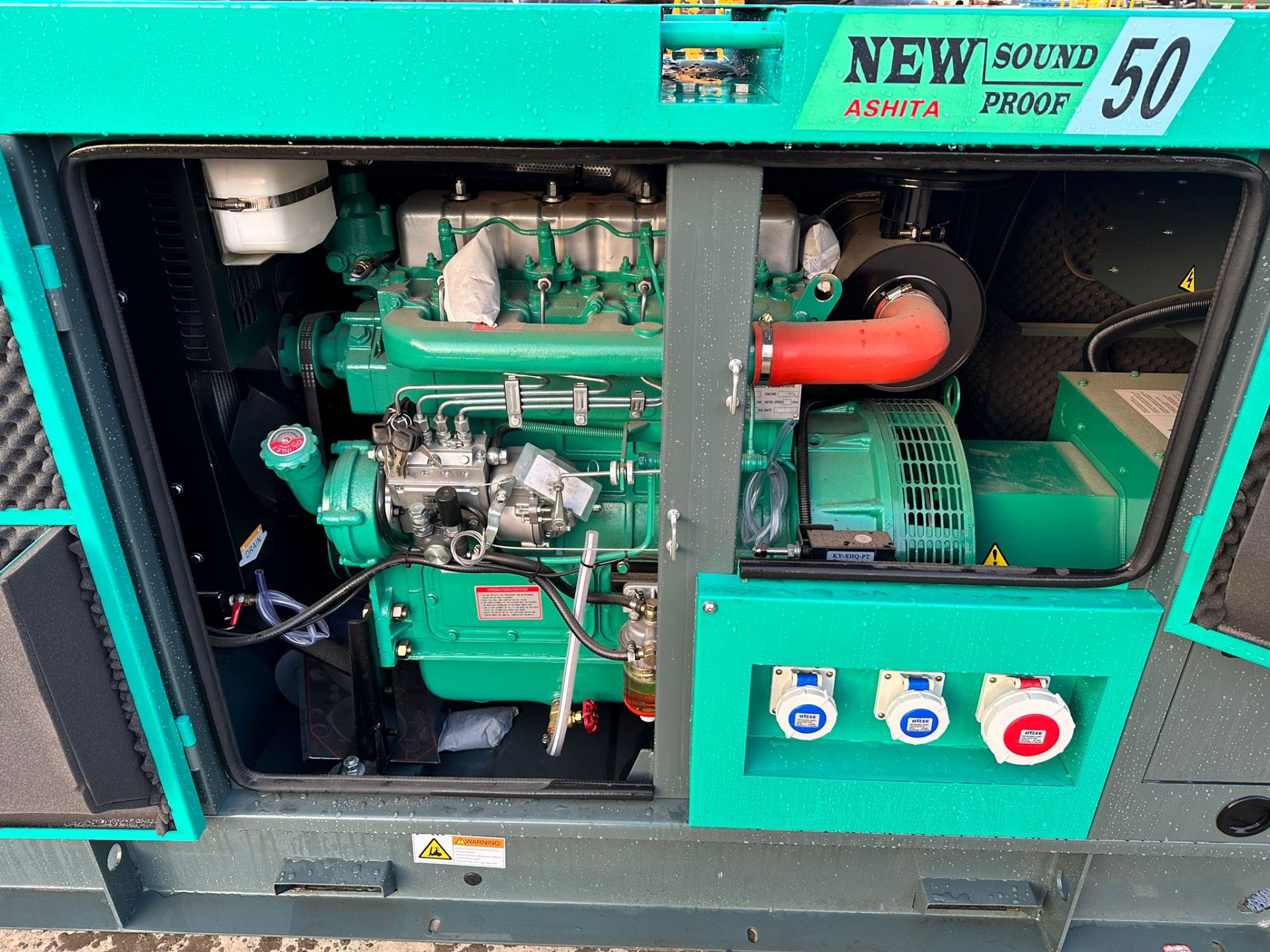 New/Unused 50KvA Diesel Sound Proof Generator *PLUS VAT* - Image 10 of 15