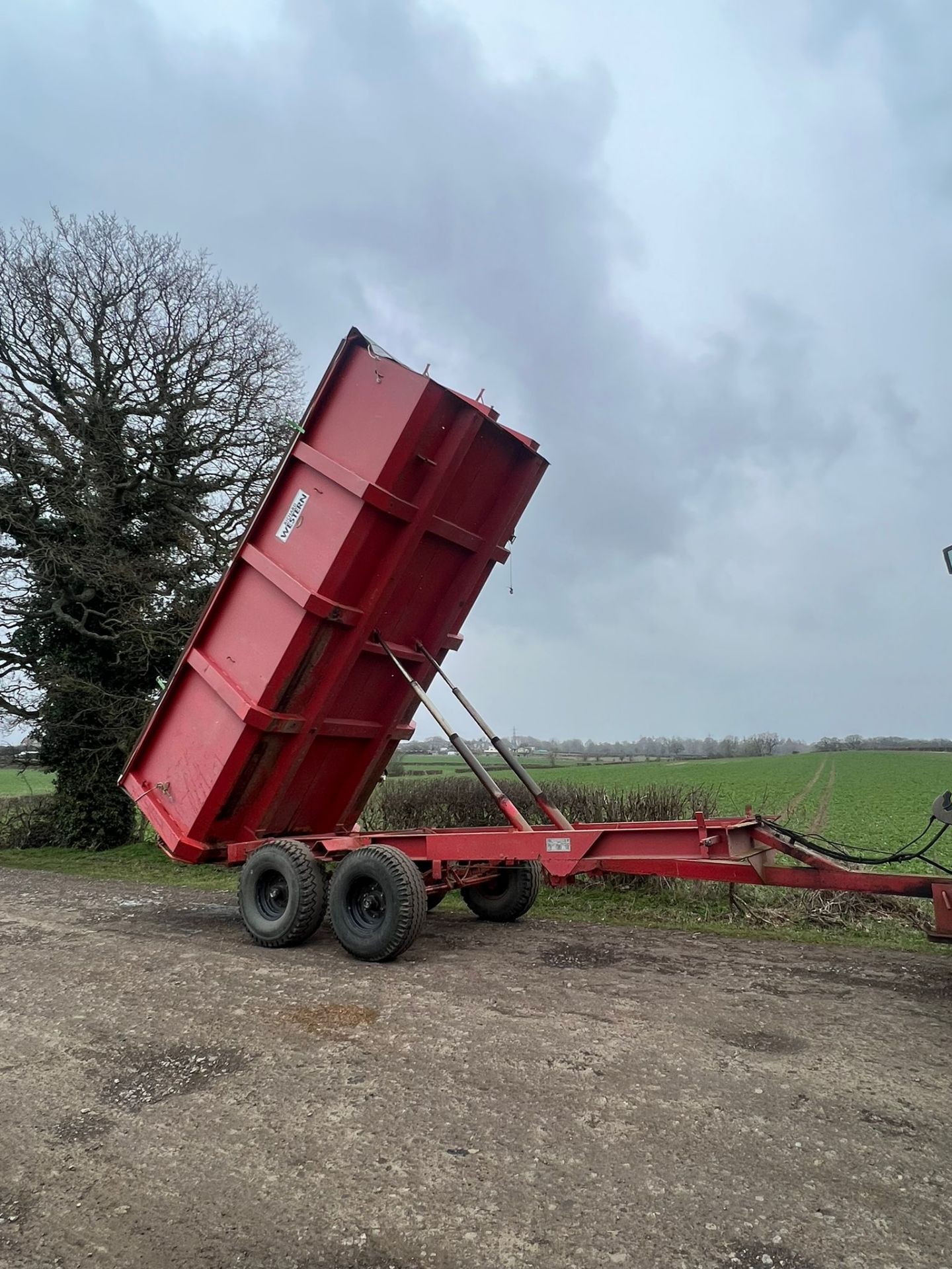 RICHARD WESTERN 11 TON CORN TRAILER TIPPING TRAILER * PLUS VAT* - Image 14 of 18