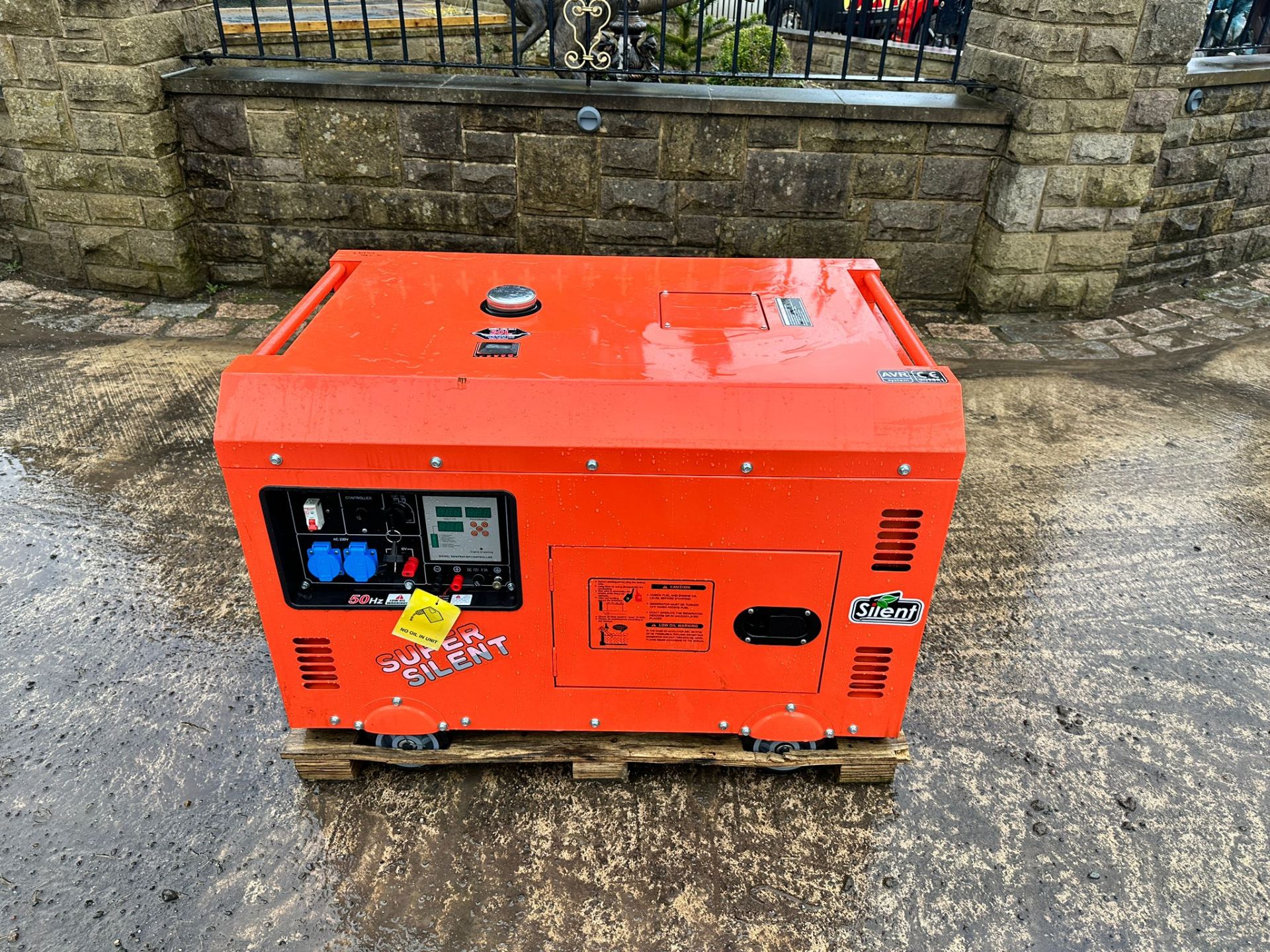 New/Unused DG9500SE 9.5KvA Super Silent Diesel Generator *PLUS VAT*