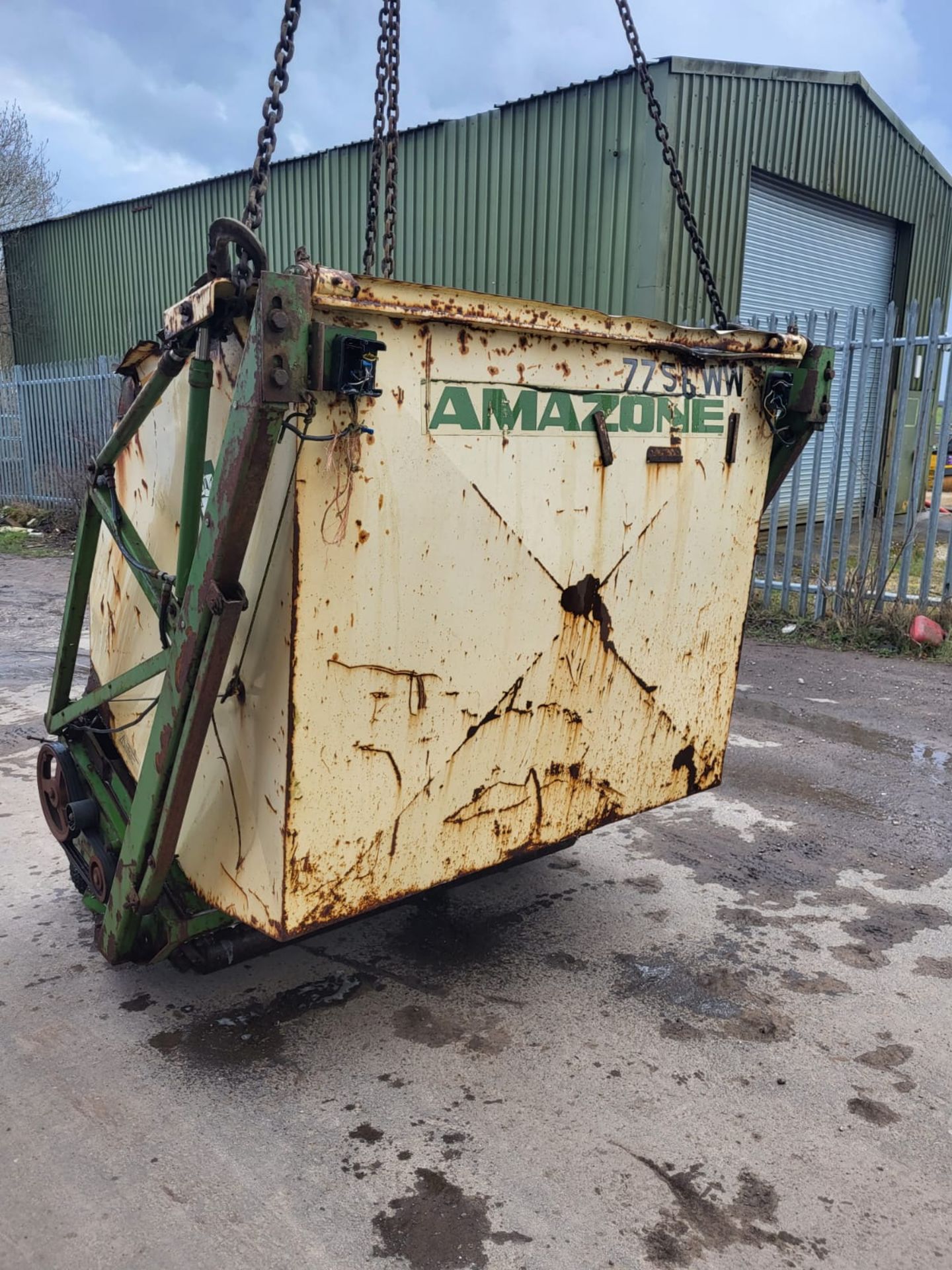 AMAZONE 150 FLAIL MOWER COLLECTOR, WORKING ORDER *PLUS VAT*