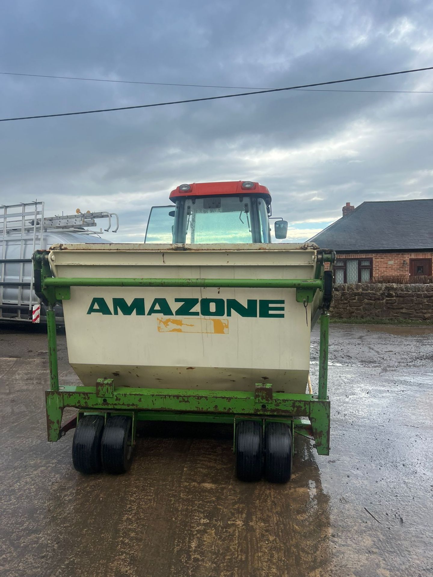 AMAZONE FLAIL COLLECTOR HIGH TIP! C/W PTO *PLUS VAT*