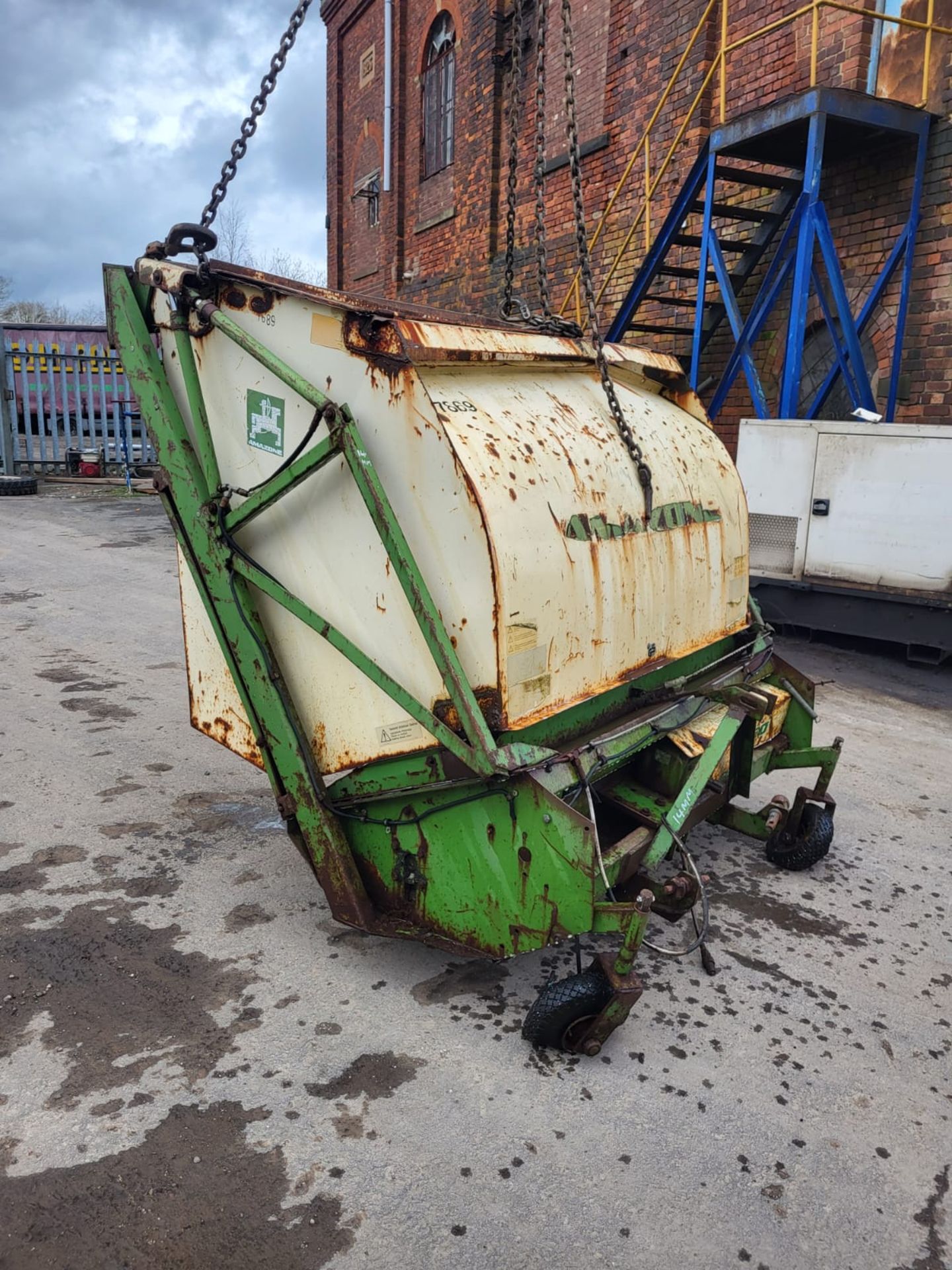 AMAZONE 150 FLAIL MOWER COLLECTOR, WORKING ORDER *PLUS VAT* - Image 4 of 9