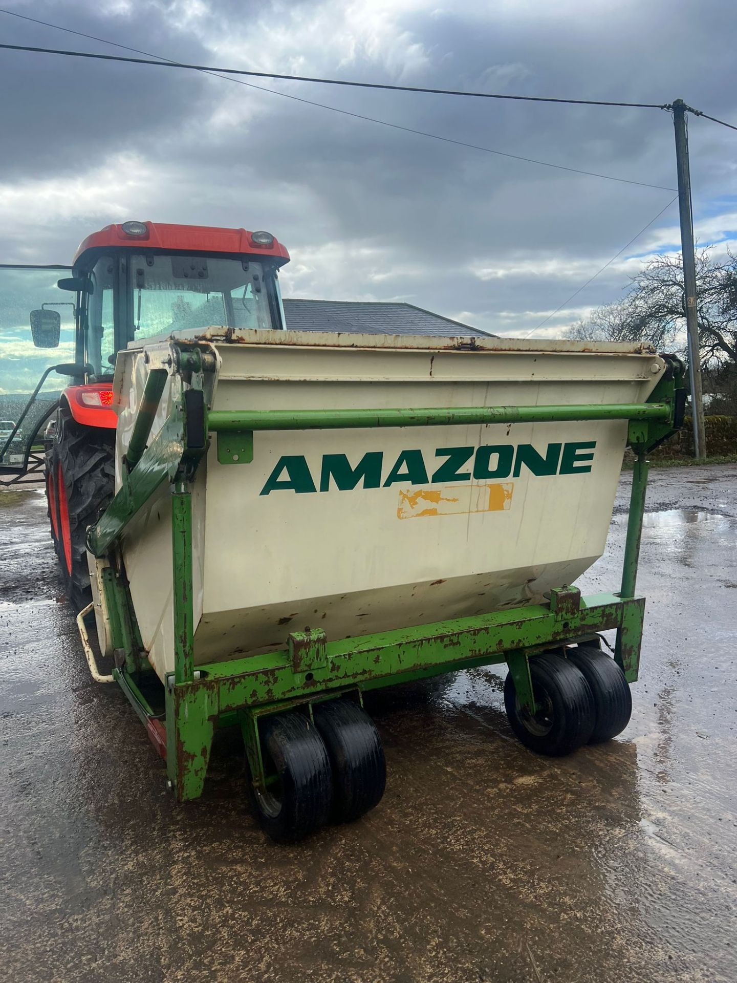 AMAZONE FLAIL COLLECTOR HIGH TIP! C/W PTO *PLUS VAT* - Image 2 of 14