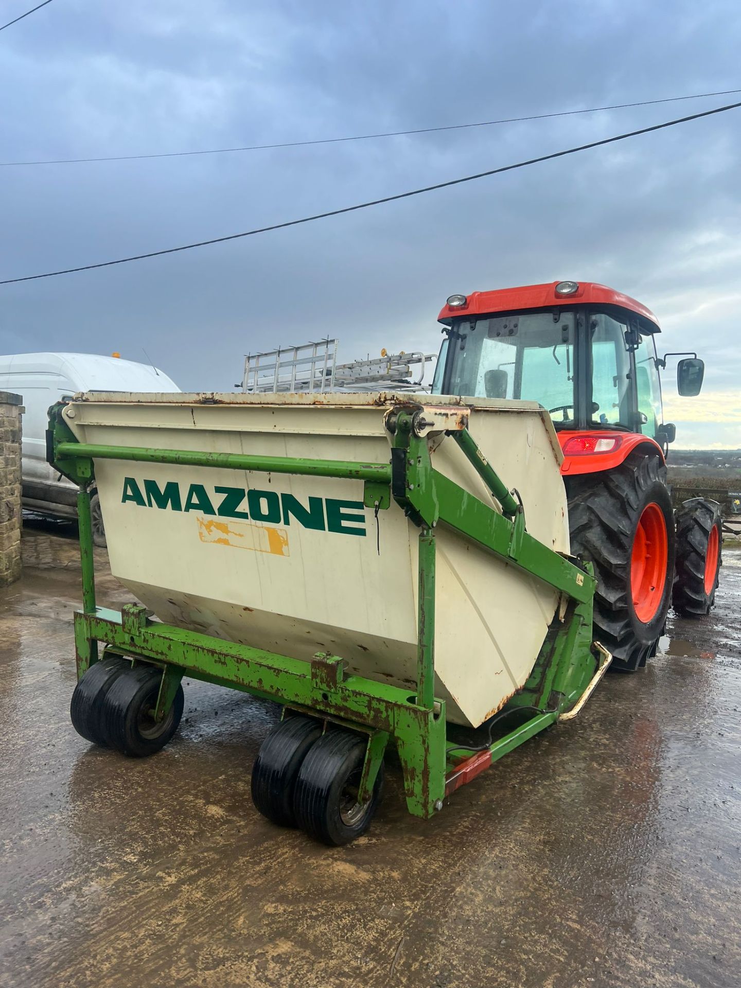 AMAZONE FLAIL COLLECTOR HIGH TIP! C/W PTO *PLUS VAT* - Image 7 of 14
