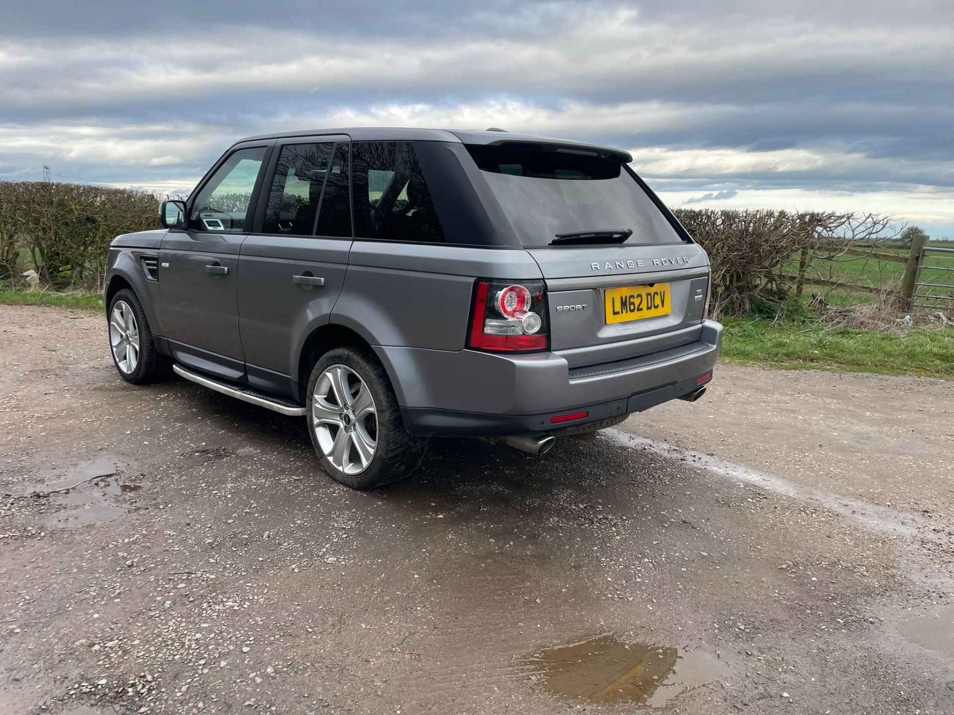 2012 LAND ROVER RANGE ROVER SPORT SE SDV6 AUTO GREY SUV ESTATE *NO VAT* - Image 4 of 11