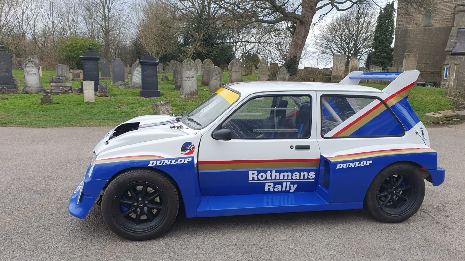 1984 MG METRO TURBO BLUE HATCHBACK (6R4 LOOK) *NO VAT* - Image 4 of 12