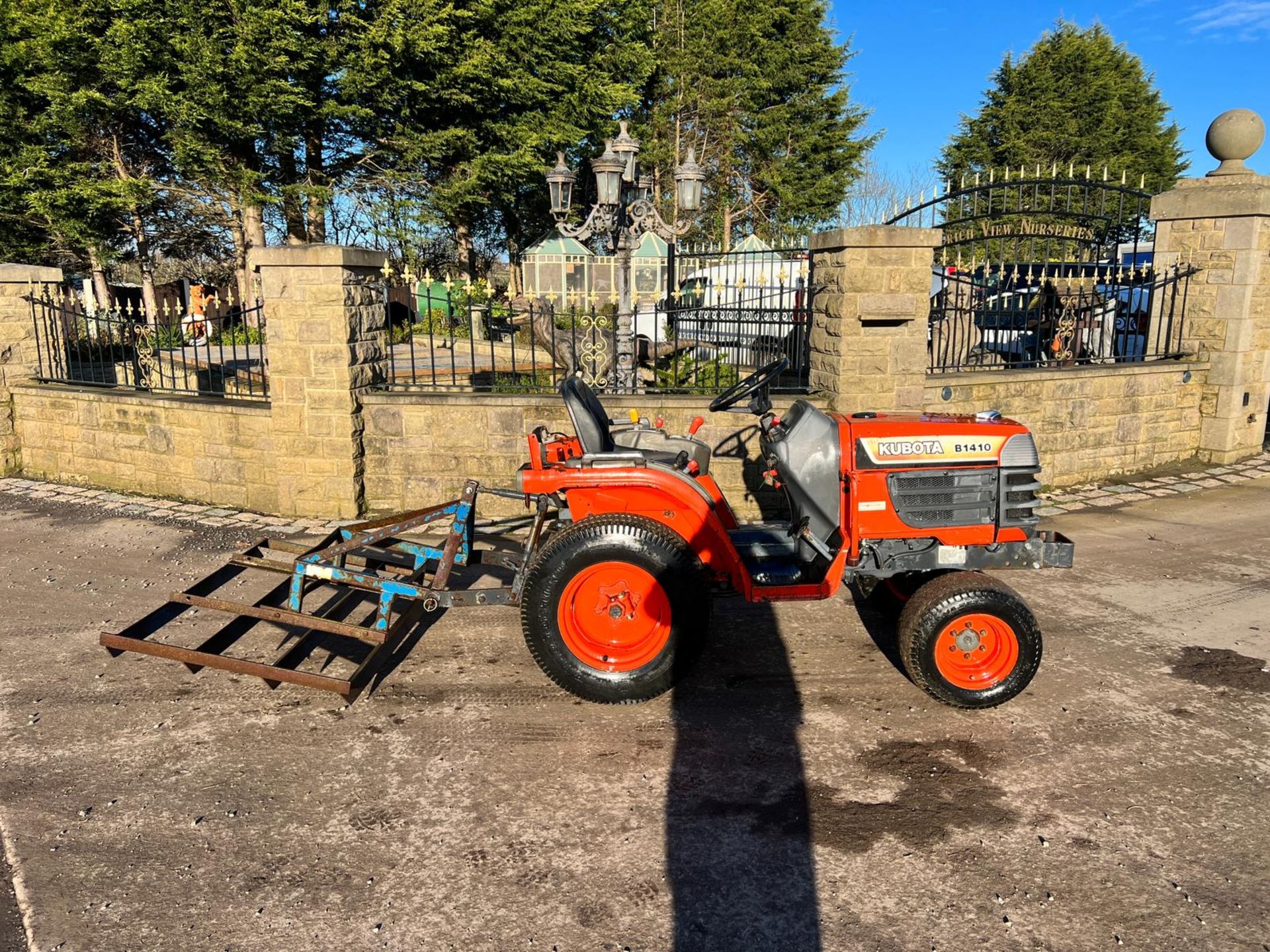 Kubota B1410 Compact Tractor With 4ft Ménage Leveller *PLUS VAT* - Image 6 of 19