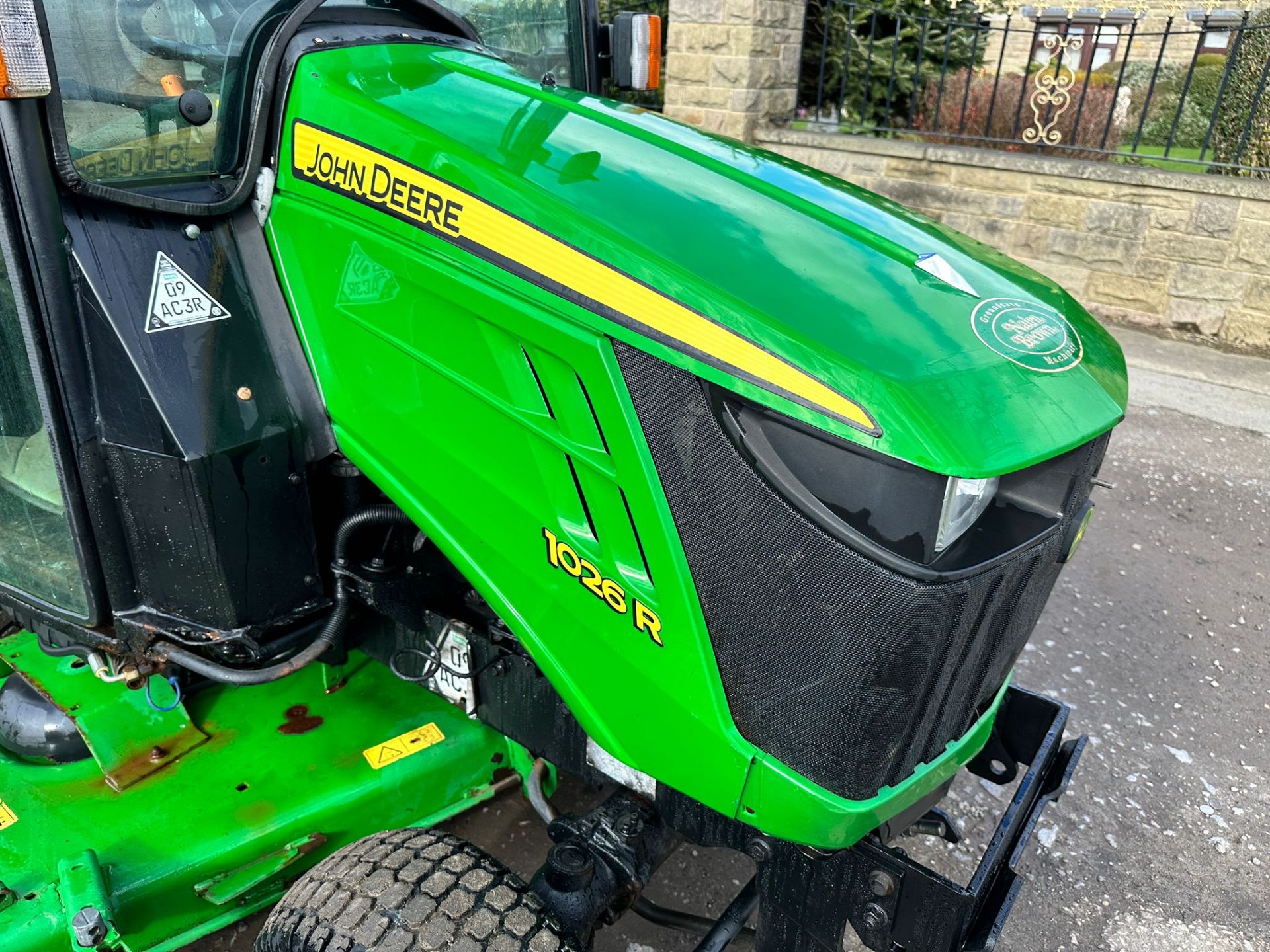 2014/63 Reg. John Deere 1026R 25HP 4WD Compact Tractor With 60” Underslung Deck *PLUS VAT* - Image 7 of 15