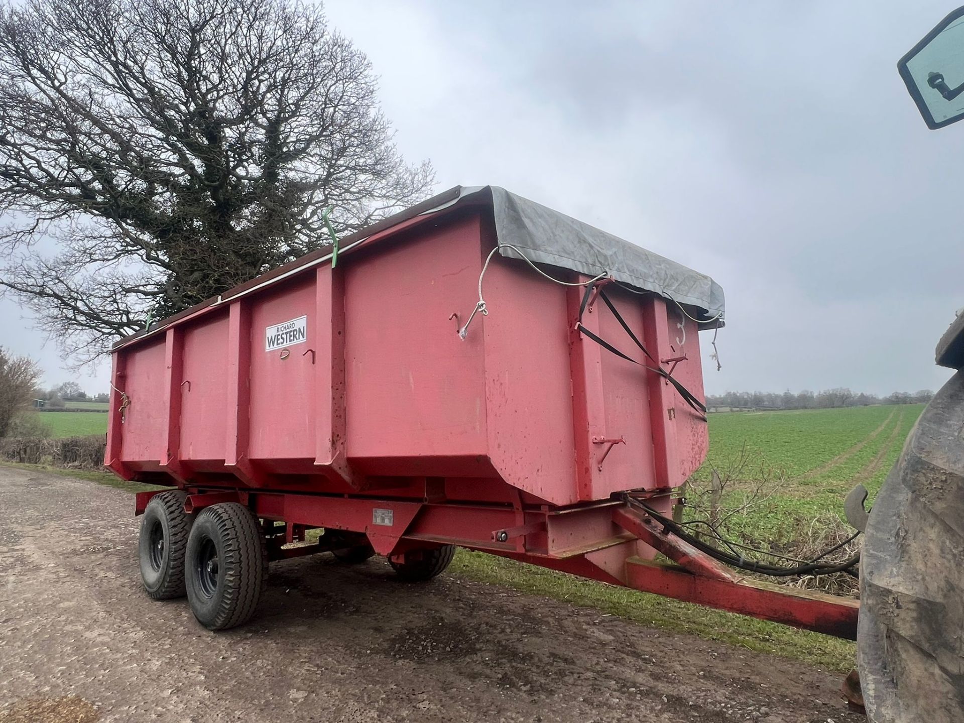 RICHARD WESTERN 11 TON CORN TRAILER TIPPING TRAILER * PLUS VAT* - Image 2 of 18