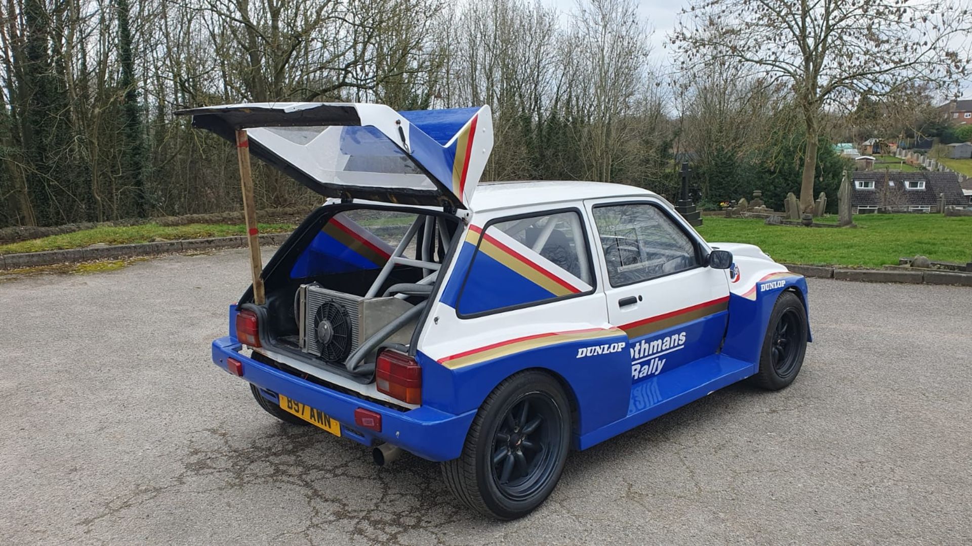 1984 MG METRO TURBO BLUE HATCHBACK (6R4 LOOK) *NO VAT* - Image 7 of 12