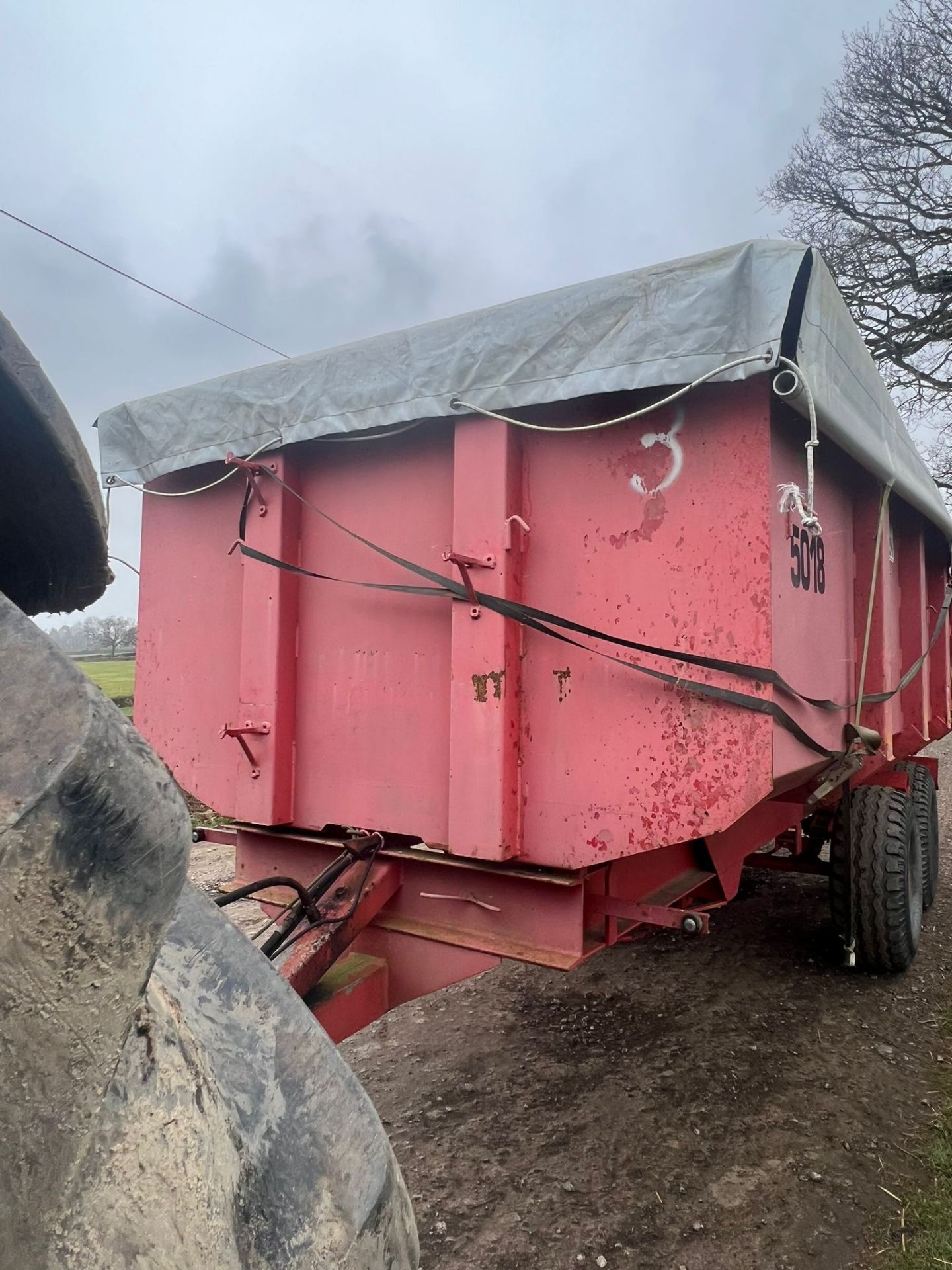 RICHARD WESTERN 11 TON CORN TRAILER TIPPING TRAILER * PLUS VAT* - Image 7 of 18