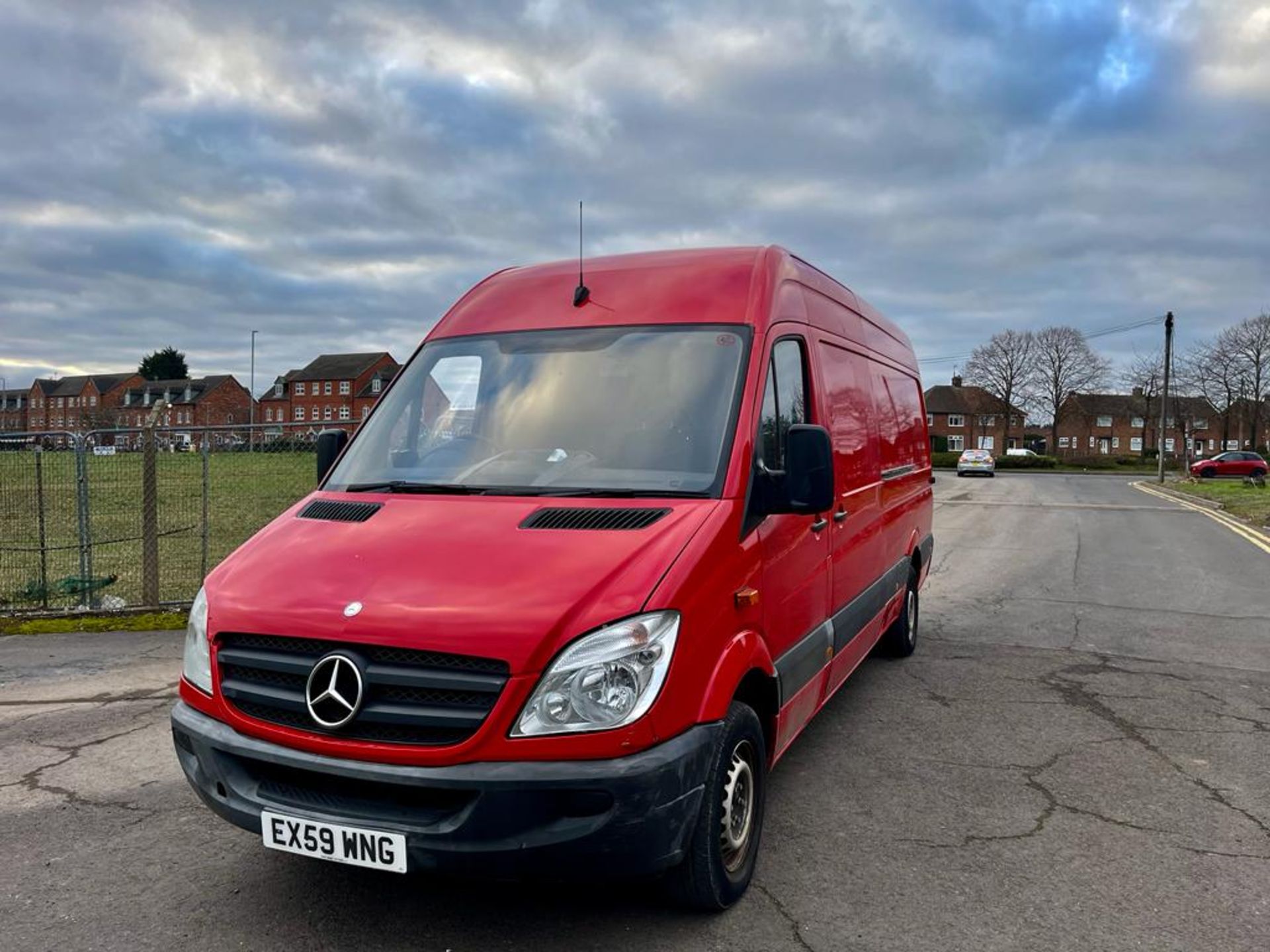 2009 MERCEDES SPRINTER 311 CDI LWB RED PANEL VAN *NO VAT*