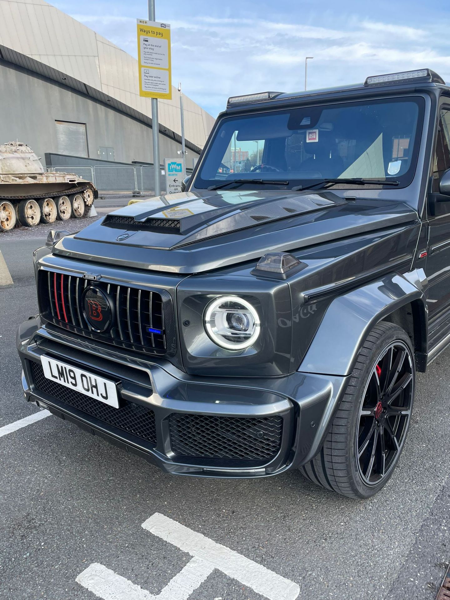 2019 800 BHP BRABUS MERCEDES-BENZ AMG G 63 4MATIC AUTO GREY SUV ESTATE *NO VAT* - Image 22 of 29