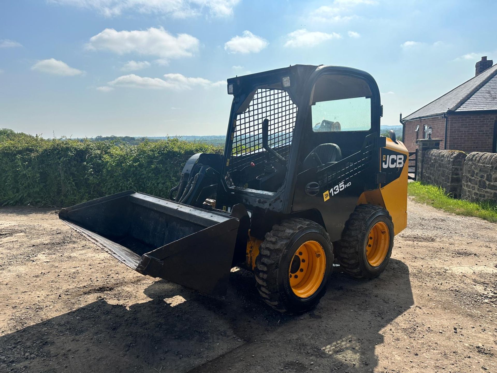 2014 JCB ROBOT 135R POWERBOOM WHEELED SKIDSTEER LOADER *PLUS VAT* - Image 4 of 15