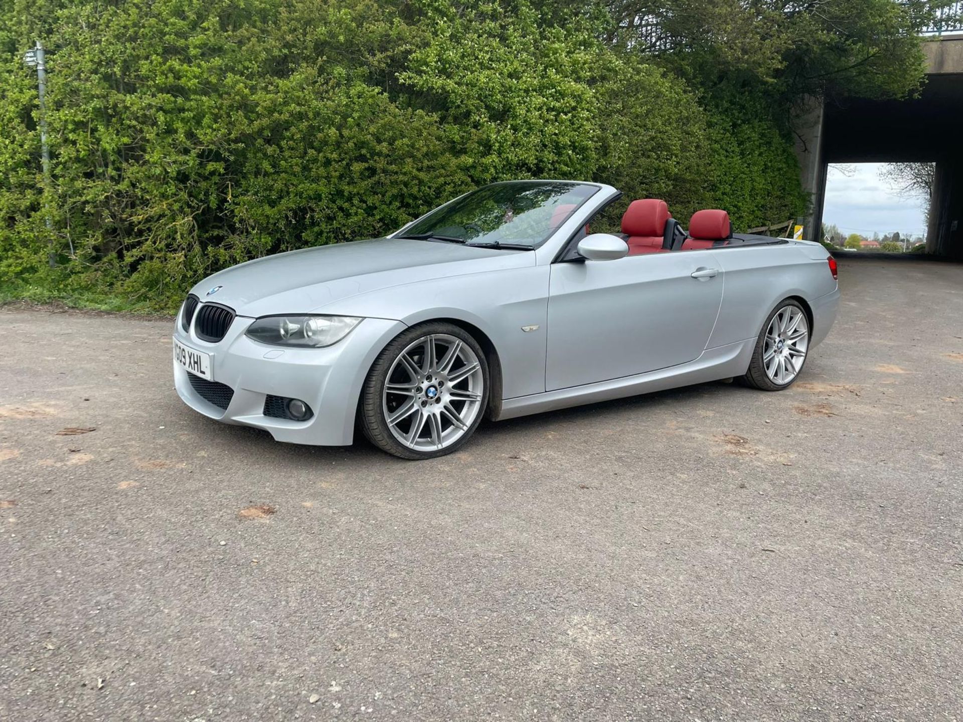 2009 BMW 325D M SPORT HIGHLINE A SILVER CONVERTIBLE *NO VAT* - Image 8 of 17