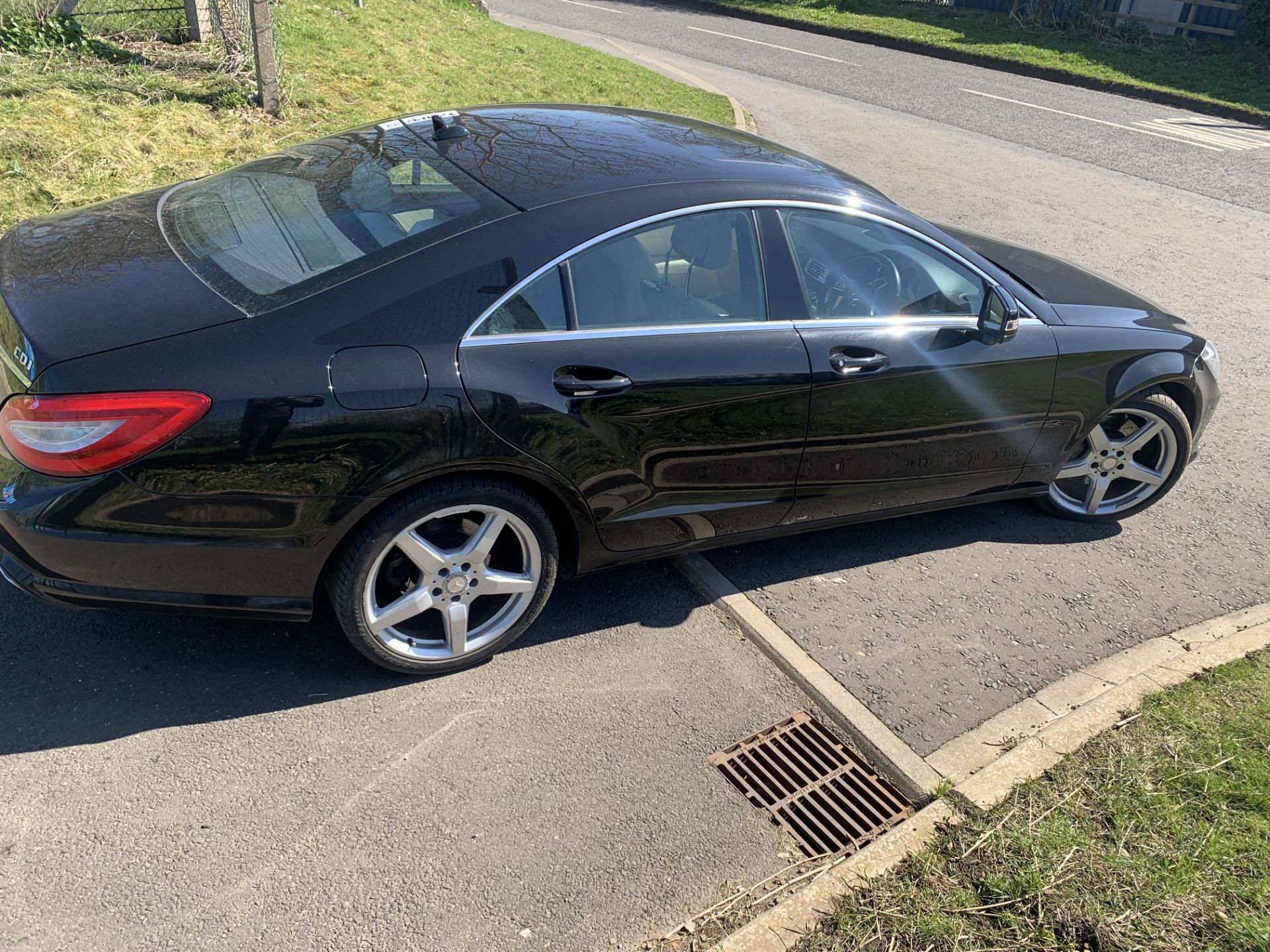 2013 MERCEDES-BENZ CLS350 CDI AMG BLUE-CY SPORT A BLACK COUPE *NO VAT* - Image 4 of 14