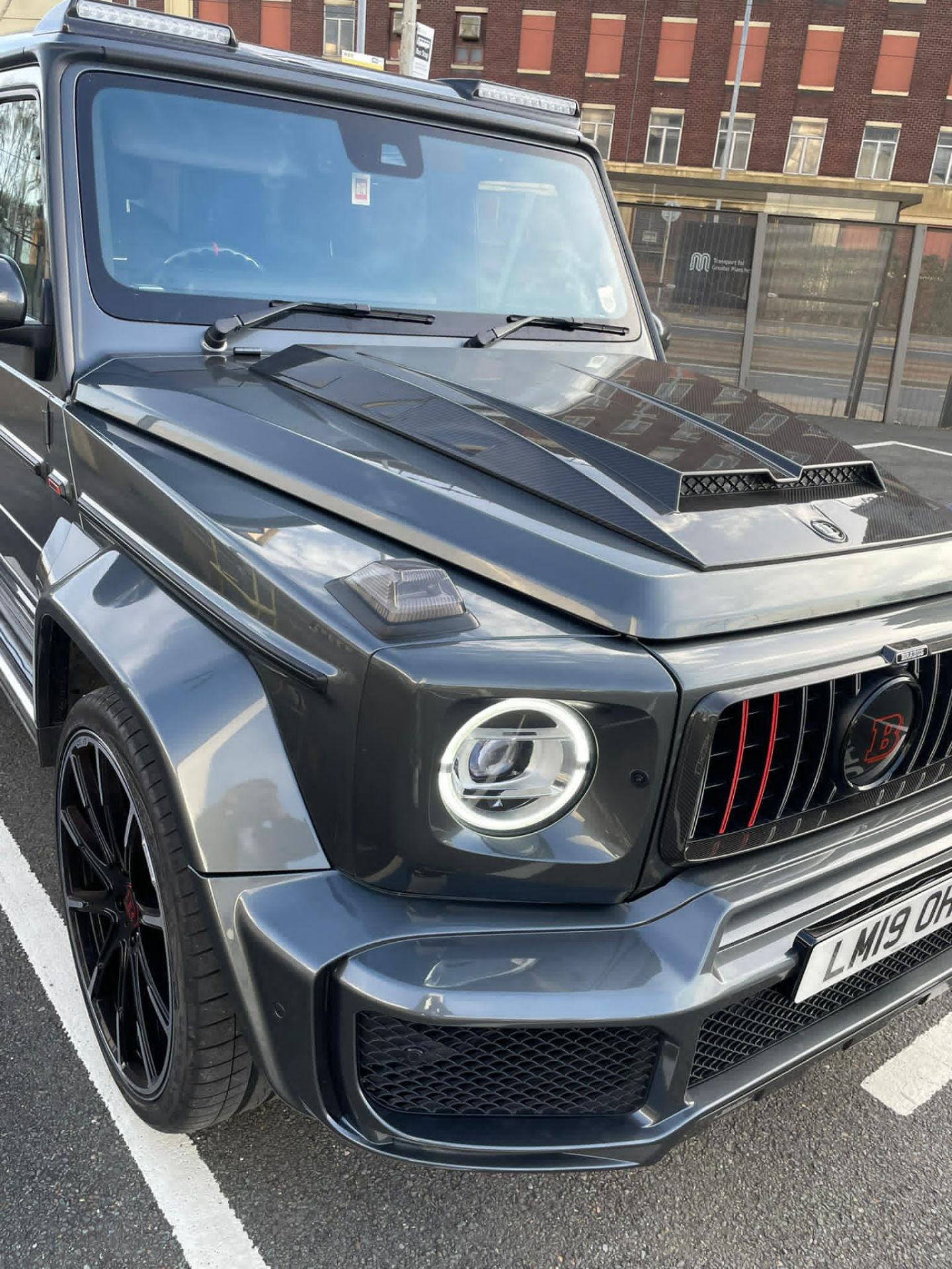 2019 800 BHP BRABUS MERCEDES-BENZ AMG G 63 4MATIC AUTO GREY SUV ESTATE *NO VAT* - Image 8 of 29