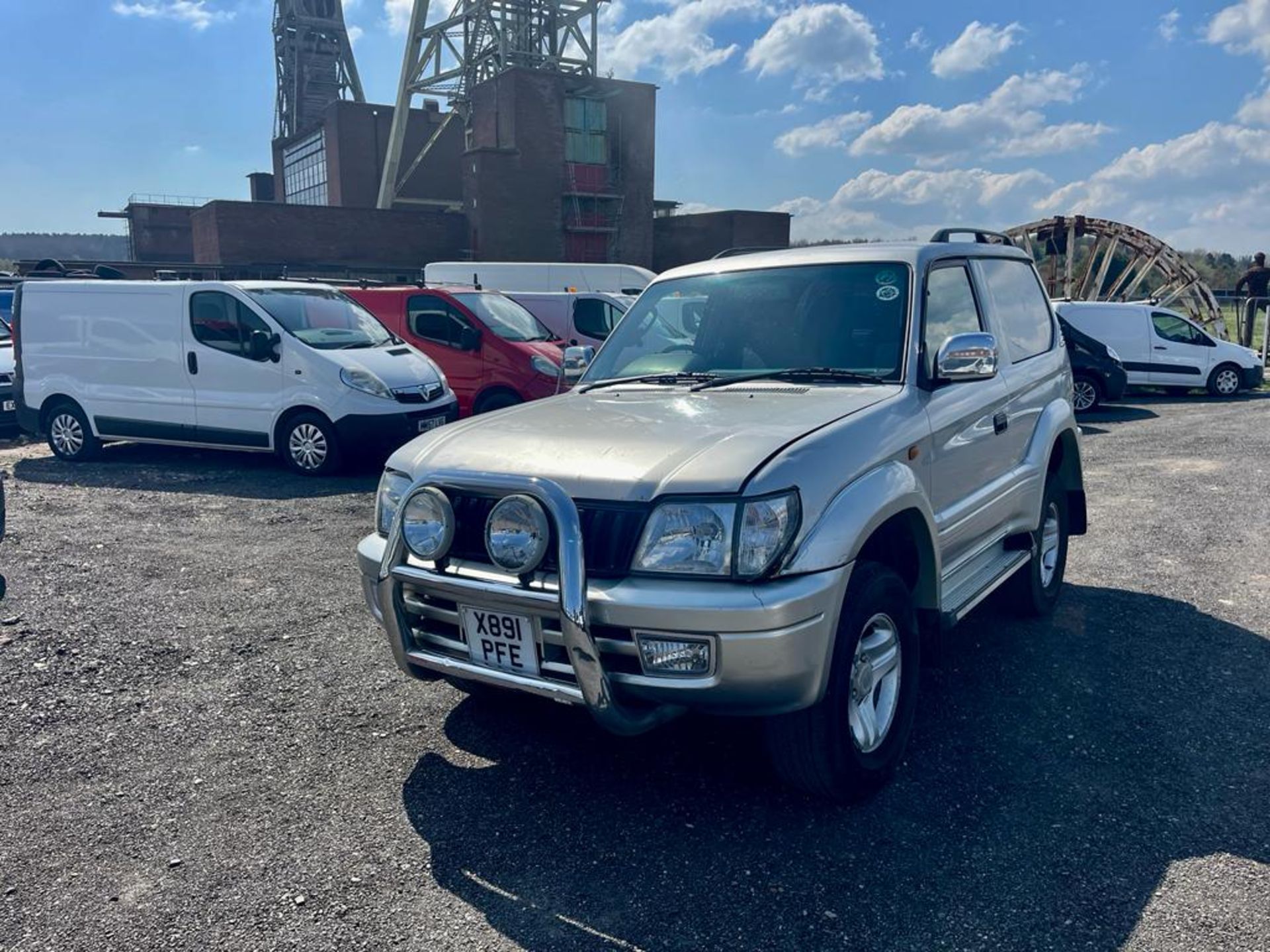 2000 TOYOTA LAND CRUISER SILVER OFFROADER *NO VAT* - Image 2 of 15