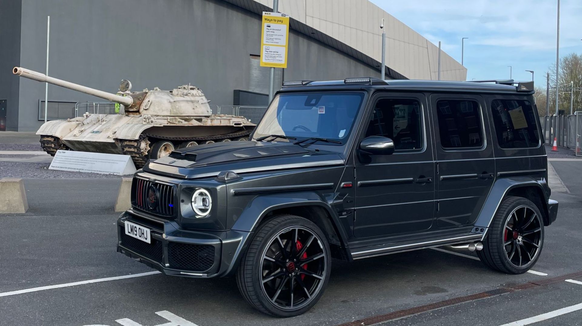 2019 800 BHP BRABUS MERCEDES-BENZ AMG G 63 4MATIC AUTO GREY SUV ESTATE *NO VAT*