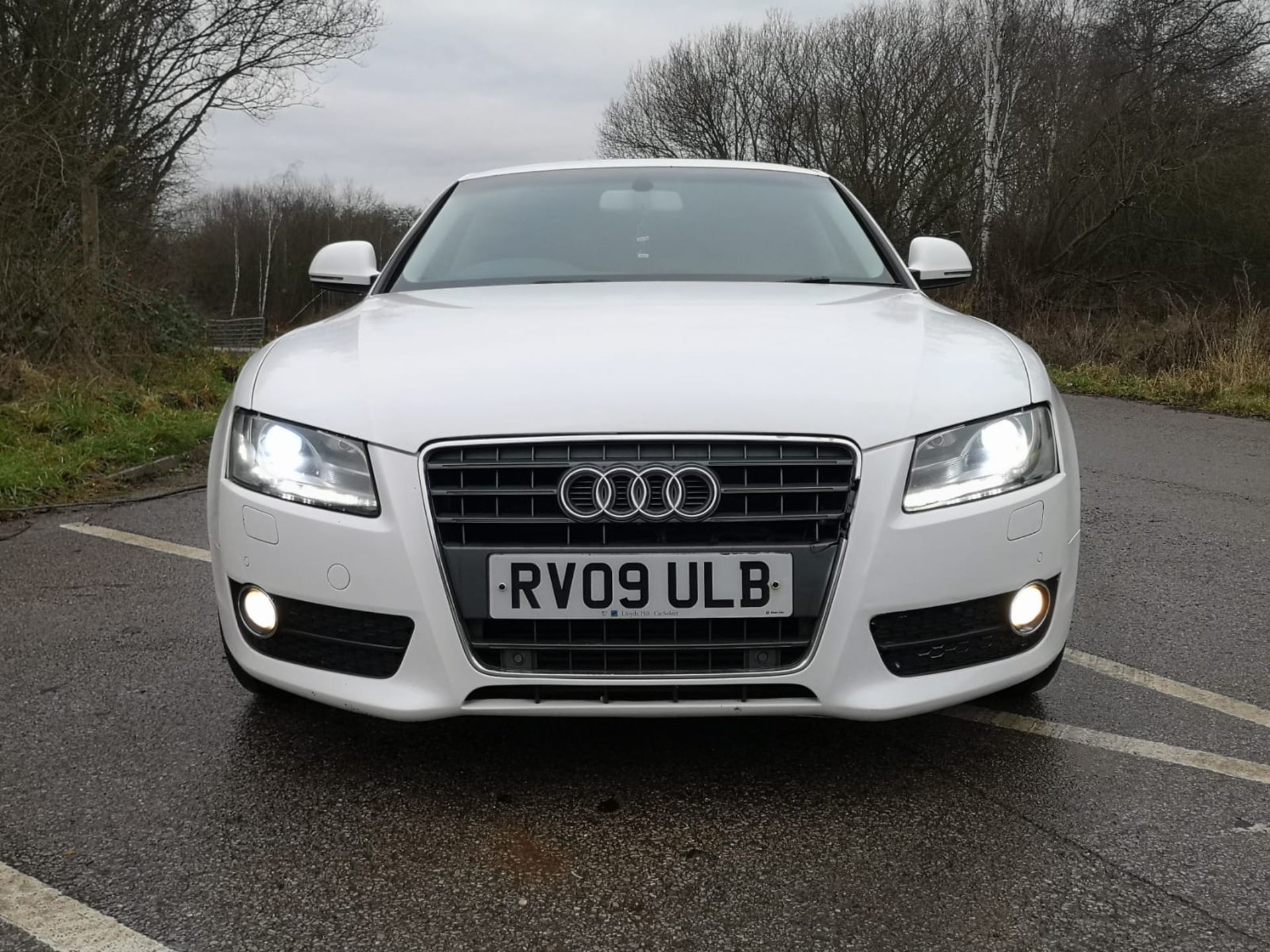 2009 AUDI A5 SPORT 180 TFSI WHITE COUPE *NO VAT*