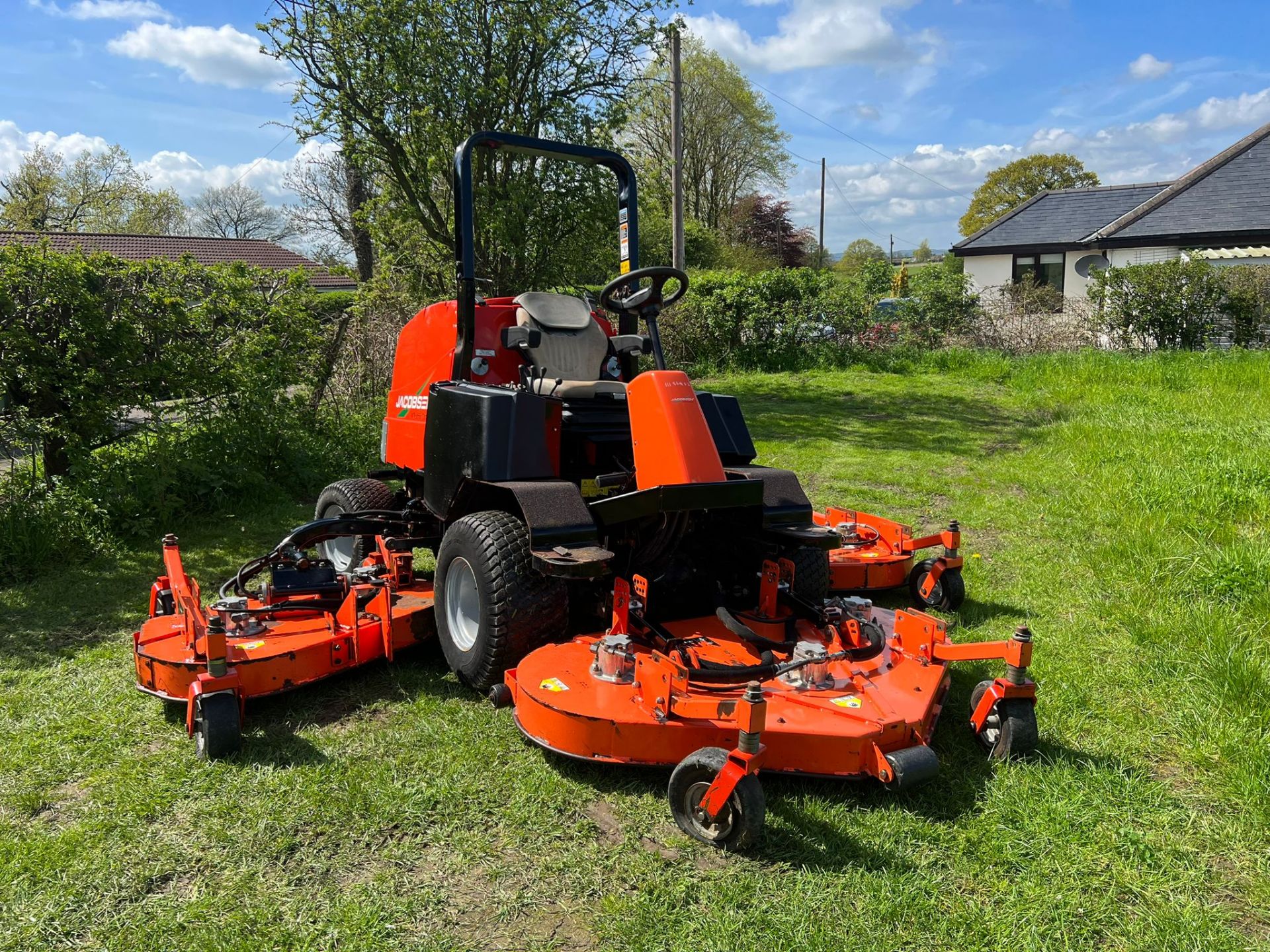 2013 Jacobsen/Ransomes R311T 4WD Diesel Ride On Lawn Mower Batwing Mower *PLUS VAT* - Image 9 of 17