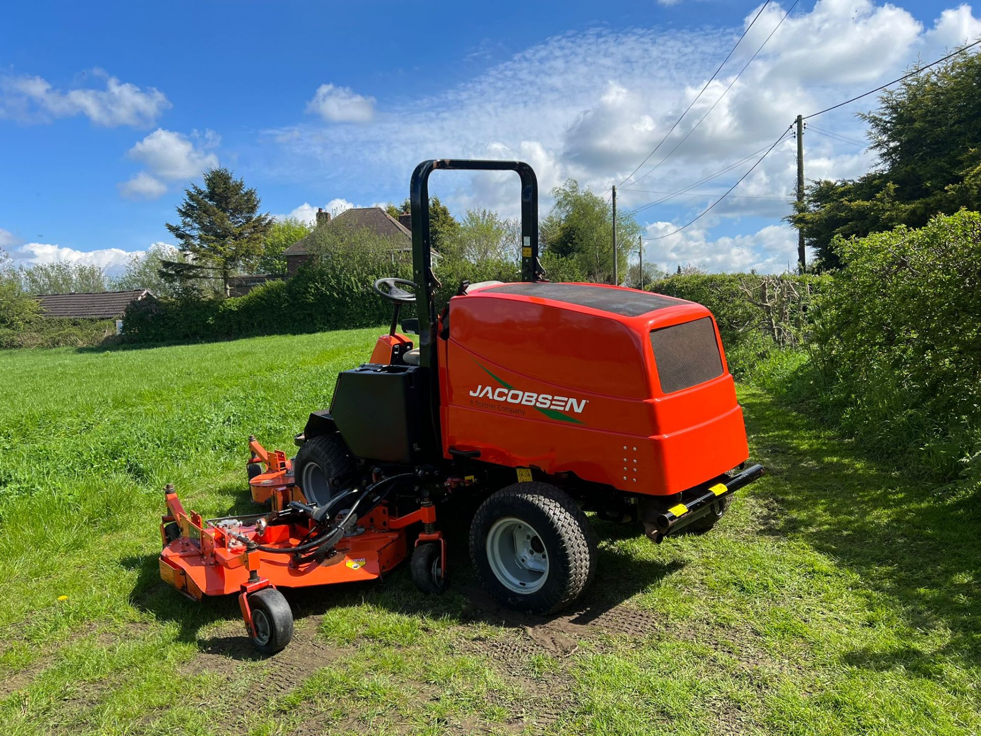 2013 Jacobsen/Ransomes R311T 4WD Diesel Ride On Lawn Mower Batwing Mower *PLUS VAT* - Image 5 of 17