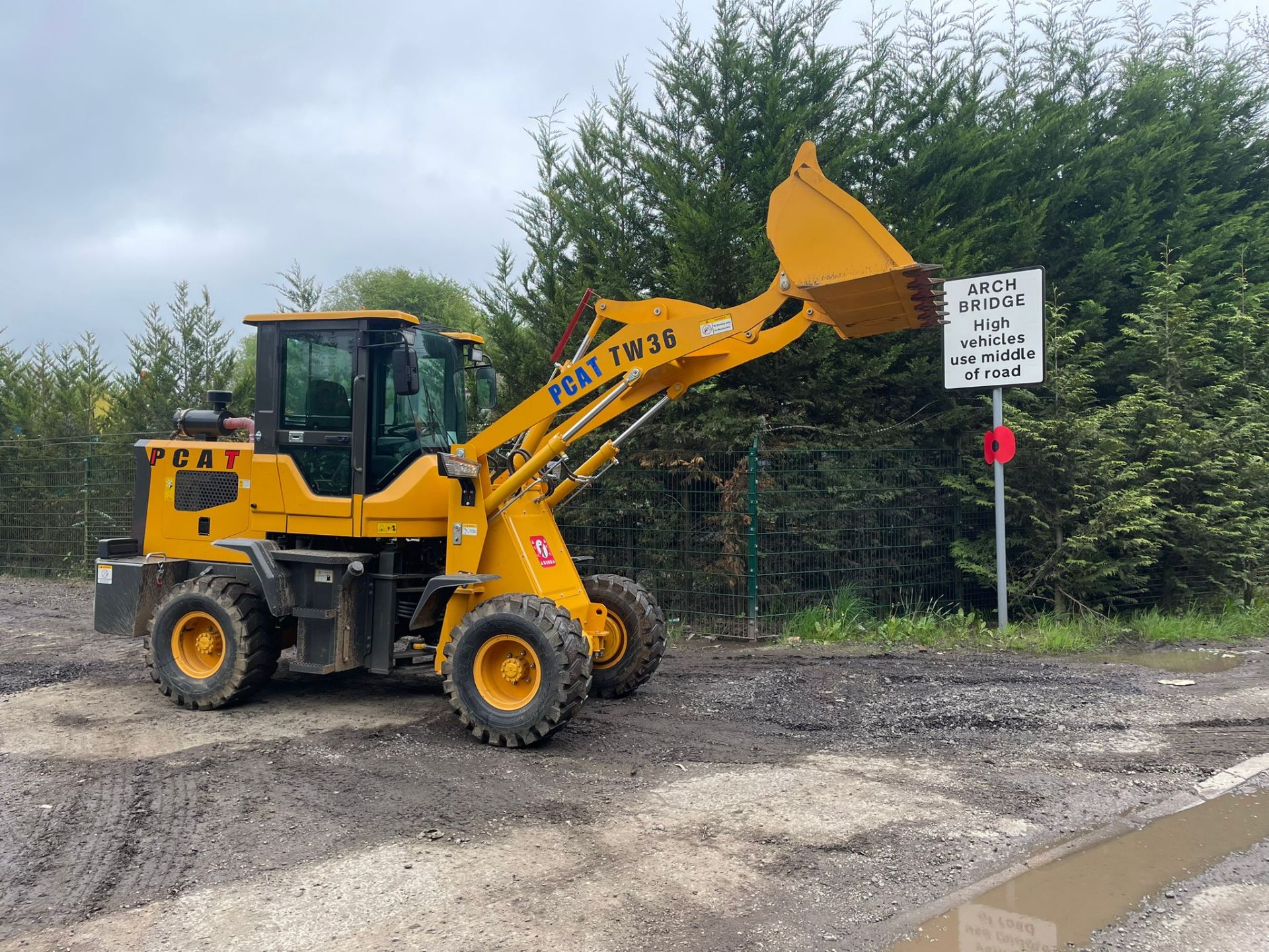 UNUSED PCAT TW36 WHEELED LOADER *PLUS VAT* - Image 7 of 12