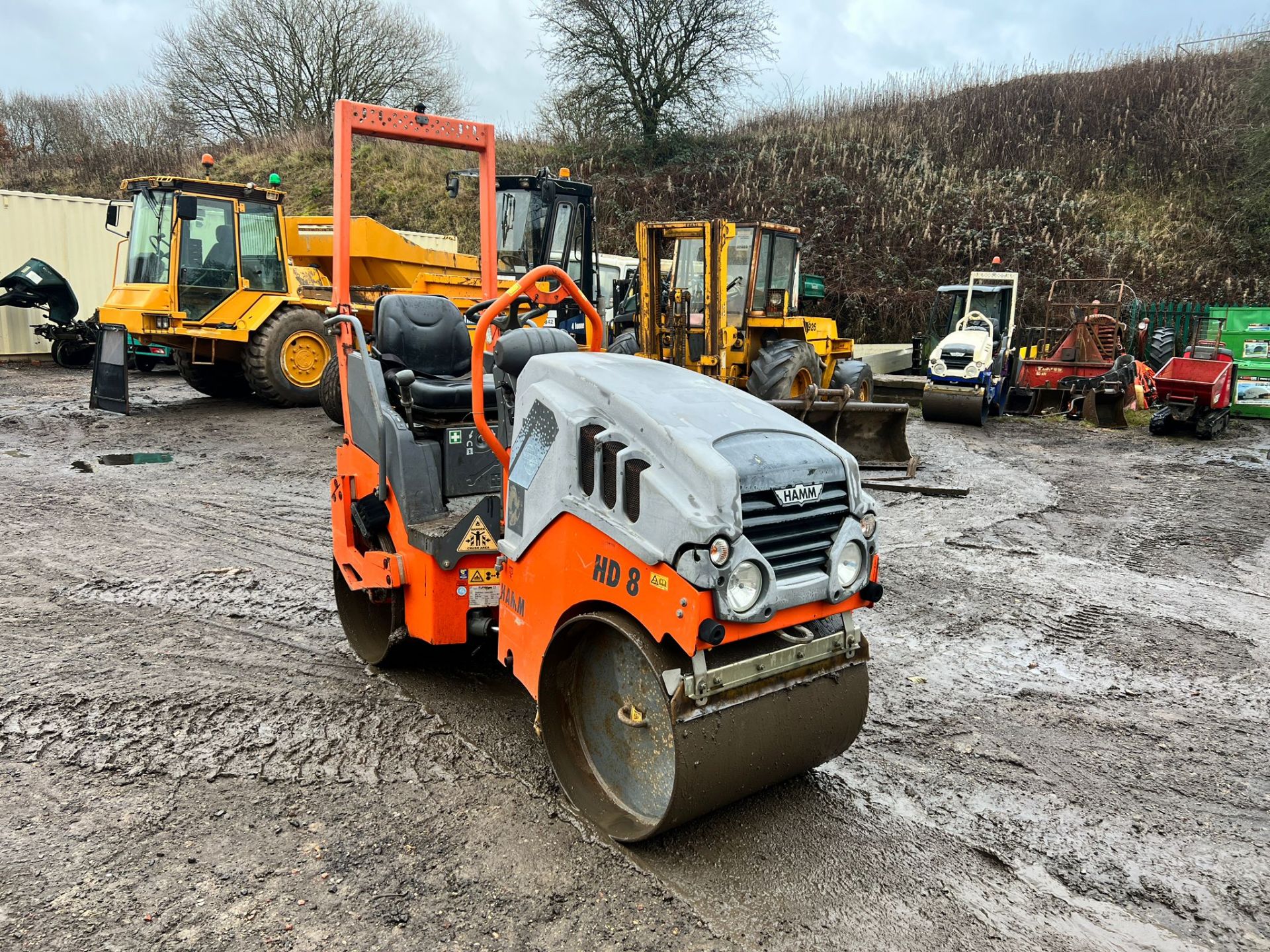 2013 Hamm HD8 Twin Drum Vibrating Roller *PLUS VAT*