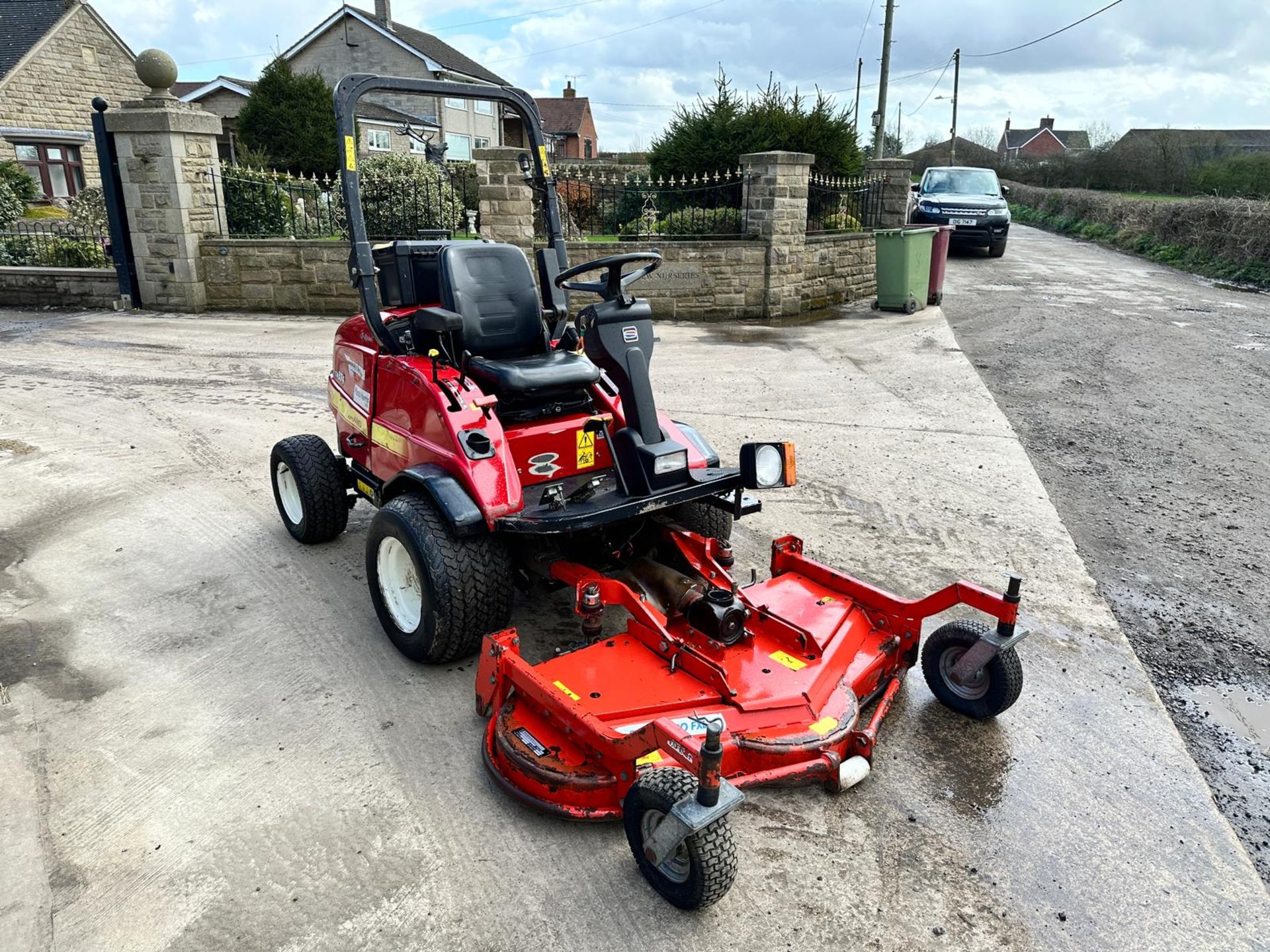 2015 Shibaura CM374 4WD Outfront Ride On Mower With Weidemann 5FT Rotary Deck *PLUS VAT*