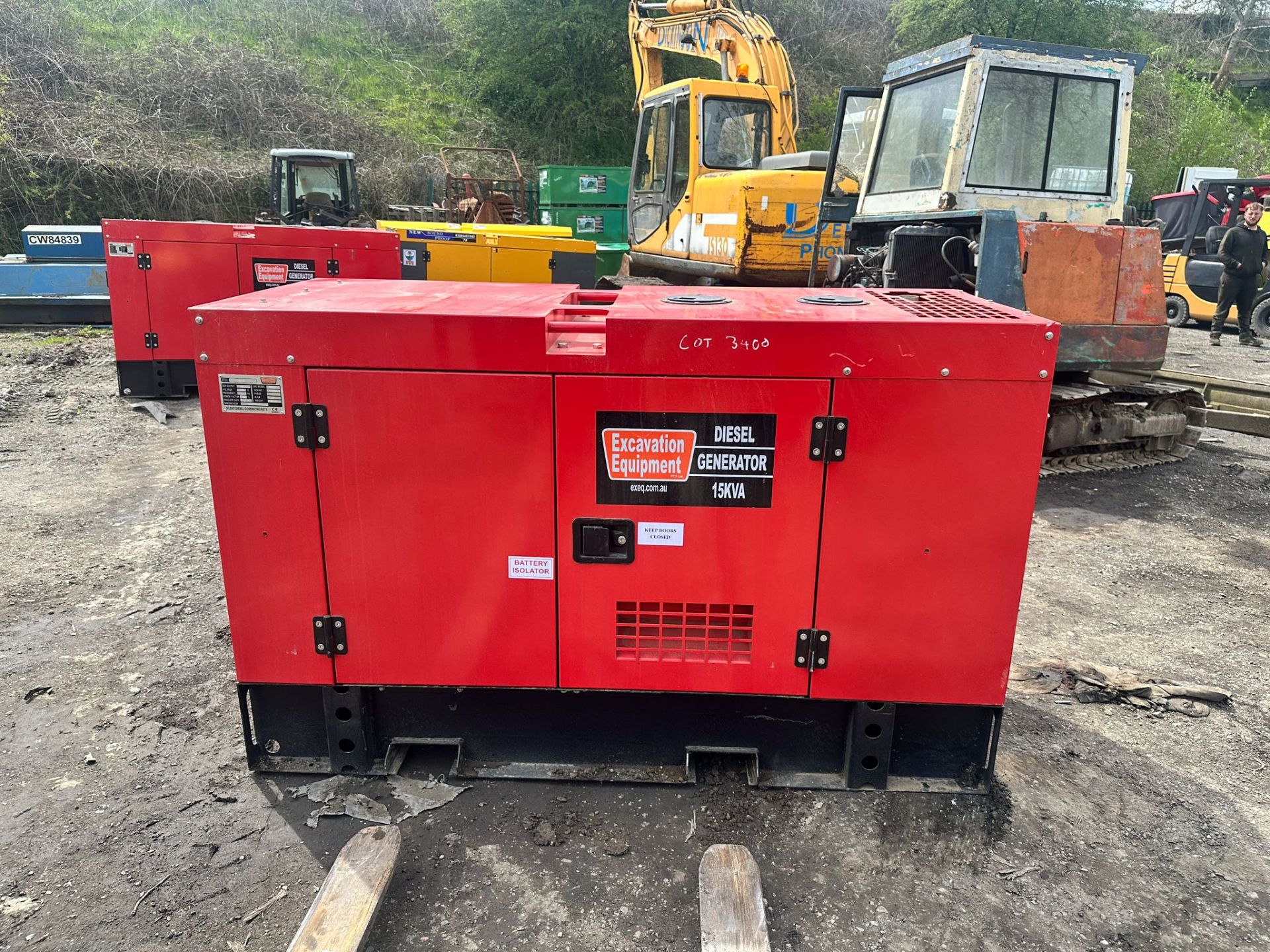 Unused 15KvA Silent Diesel Generator *PLUS VAT*