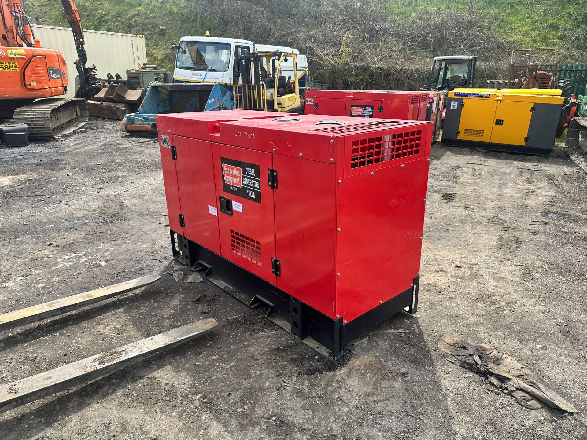 Unused 15KvA Silent Diesel Generator *PLUS VAT* - Image 4 of 9