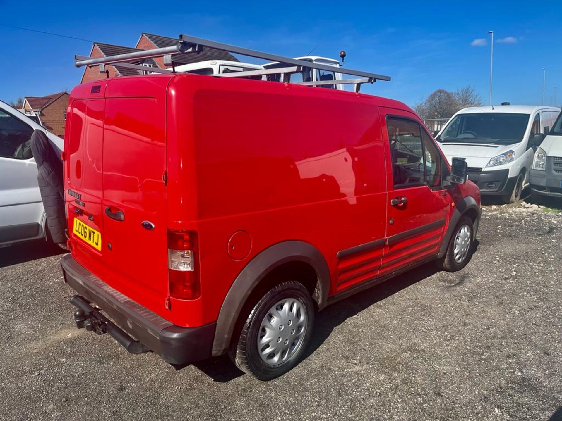 2006 FORD TRAN CONNECT L 200 TD SWB RED PANEL VAN *NO VAT* - Image 4 of 10